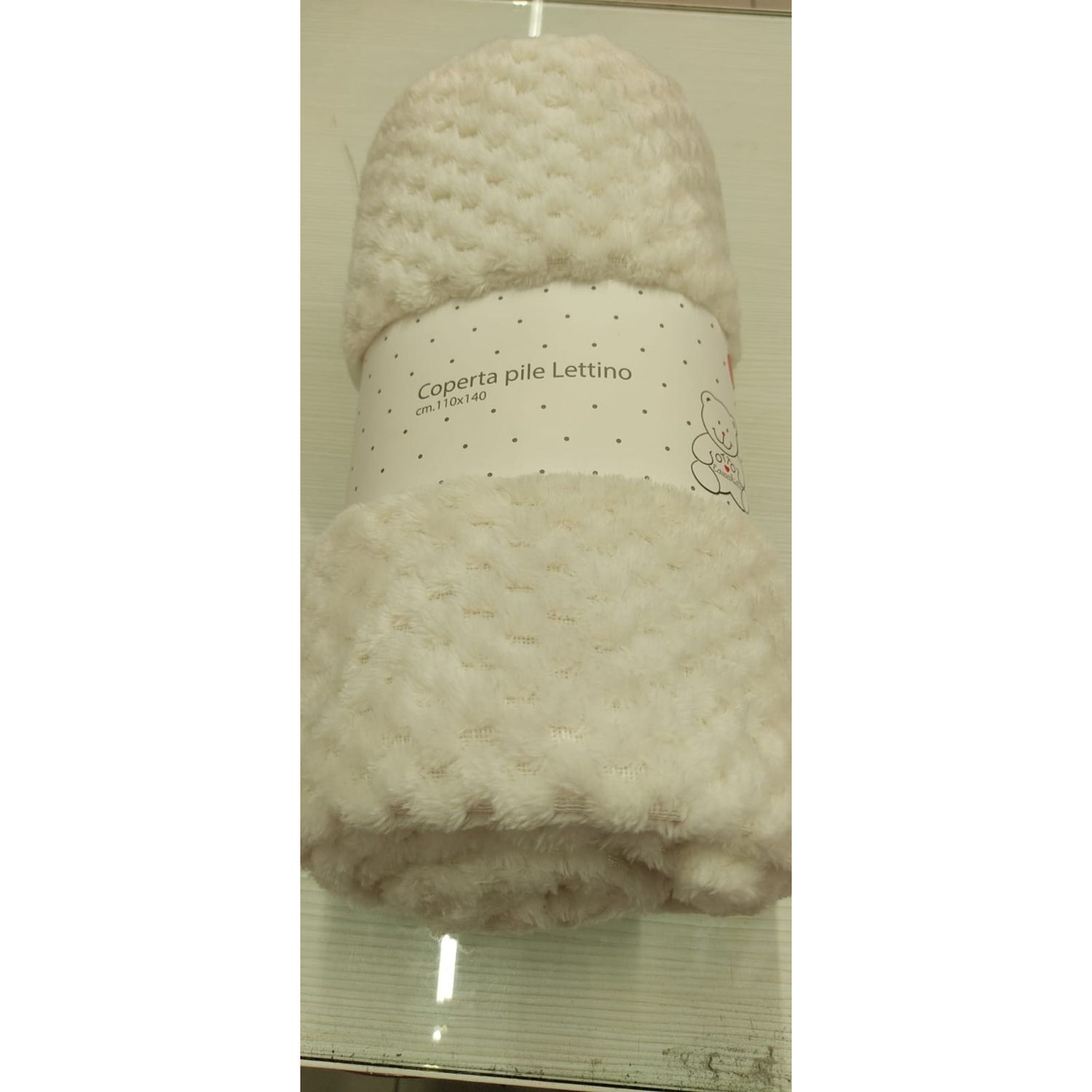 Coperta letto coral tu panna - bruco bruco - BRUCO BRUCO