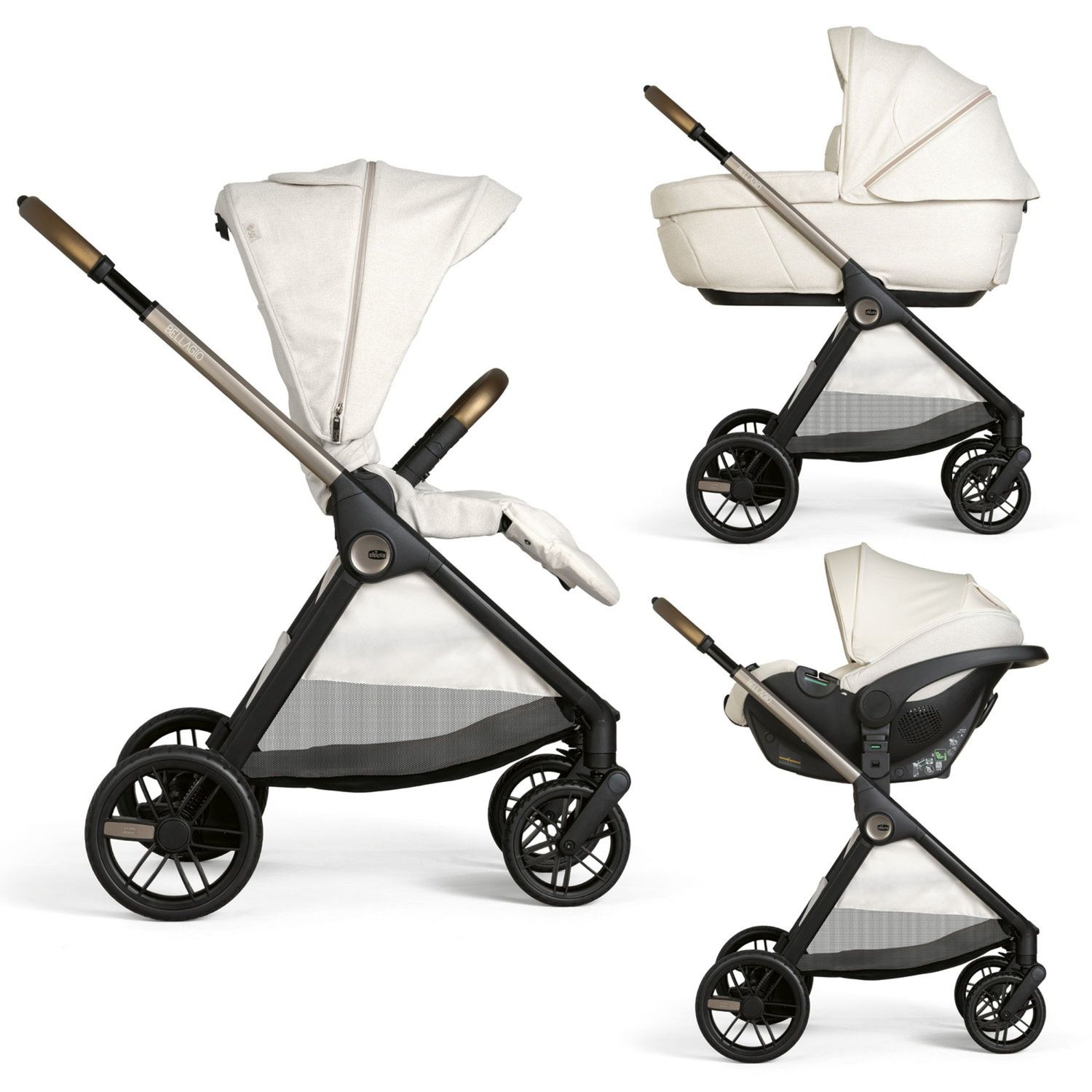 Trio bellagio 2 grand comfort kory plus - amber glow - chicco - Chicco
