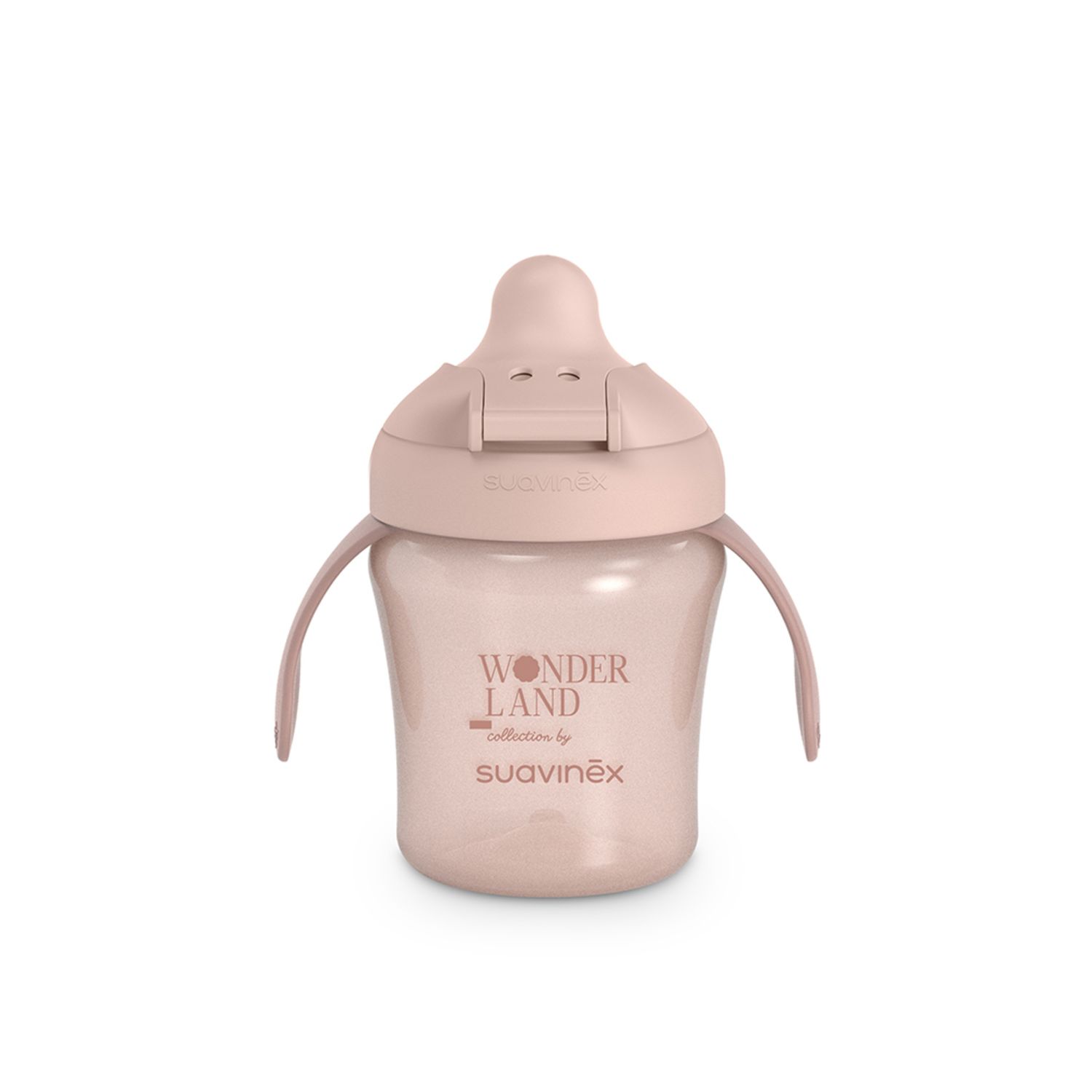 Wonderland tazza antigoccia 200ml +6m rosa - suavinex - Suavinex