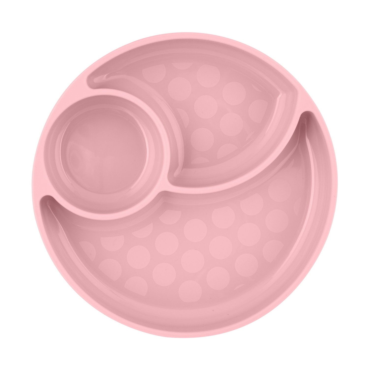 Piatto porzionato rosa 12m+ - chicco - Chicco