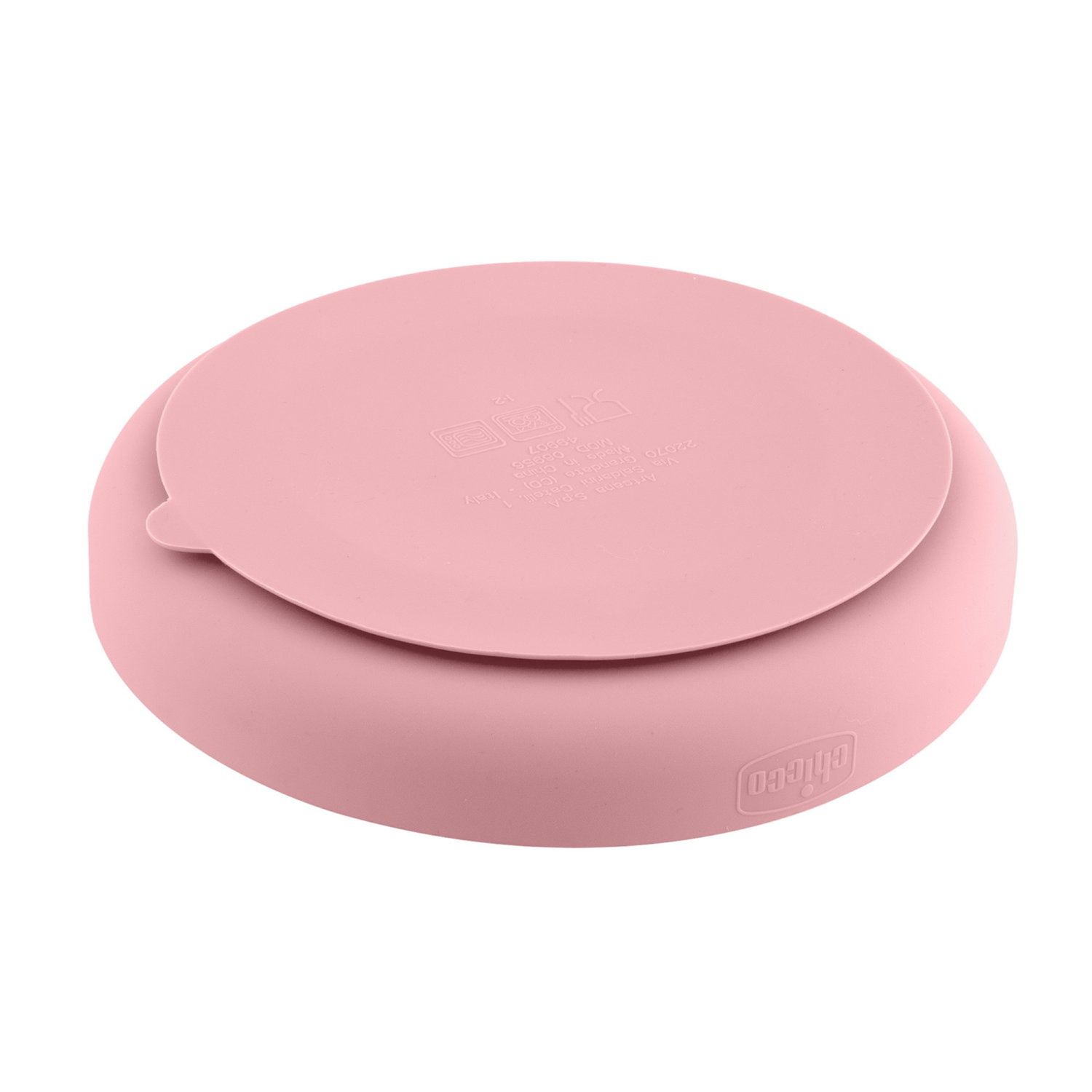 Piatto porzionato rosa 12m+ - chicco - Chicco