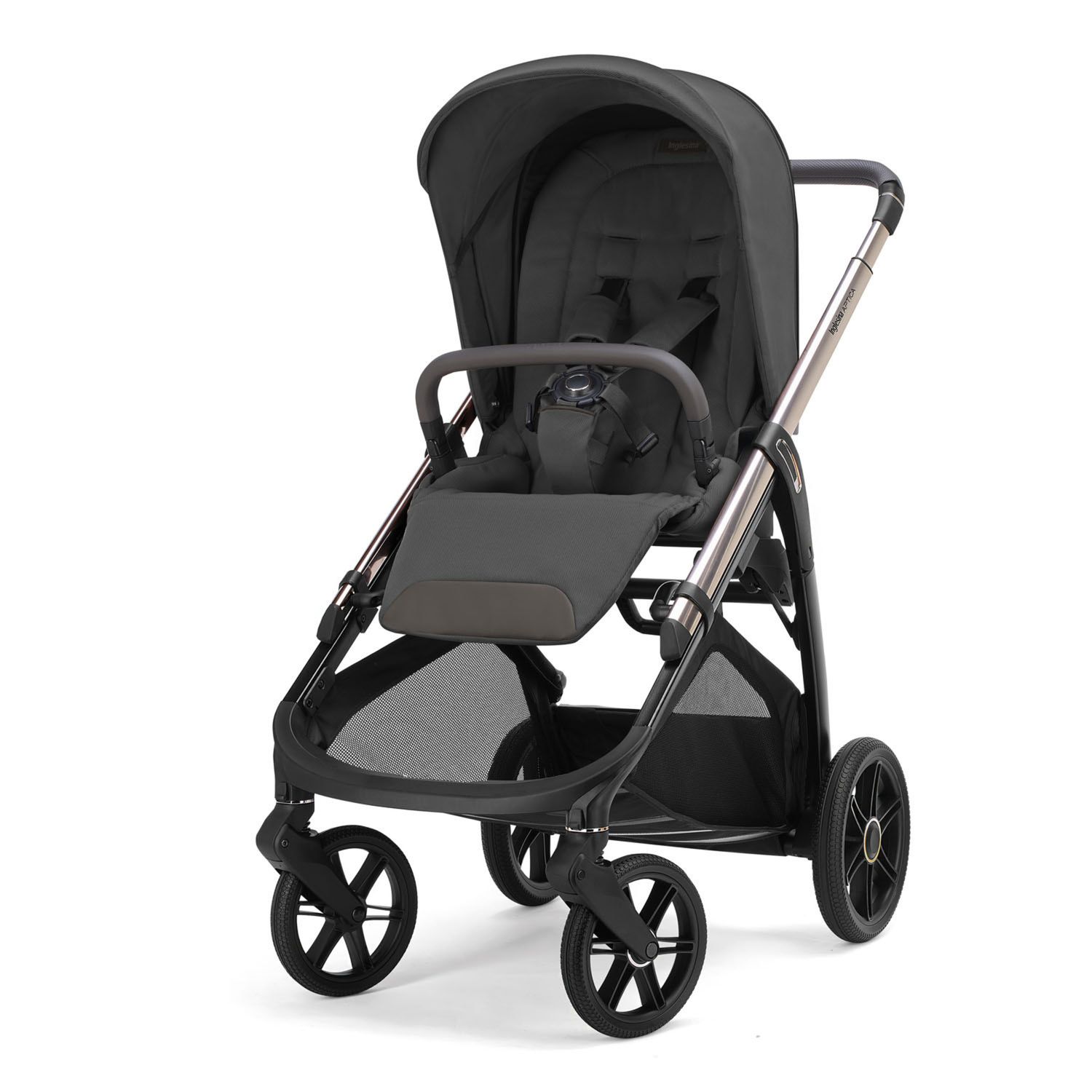 Aptica system quattro - marble grey con telaio palladio e seggiolino auto darwin infant recline evo - inglesina - Inglesina