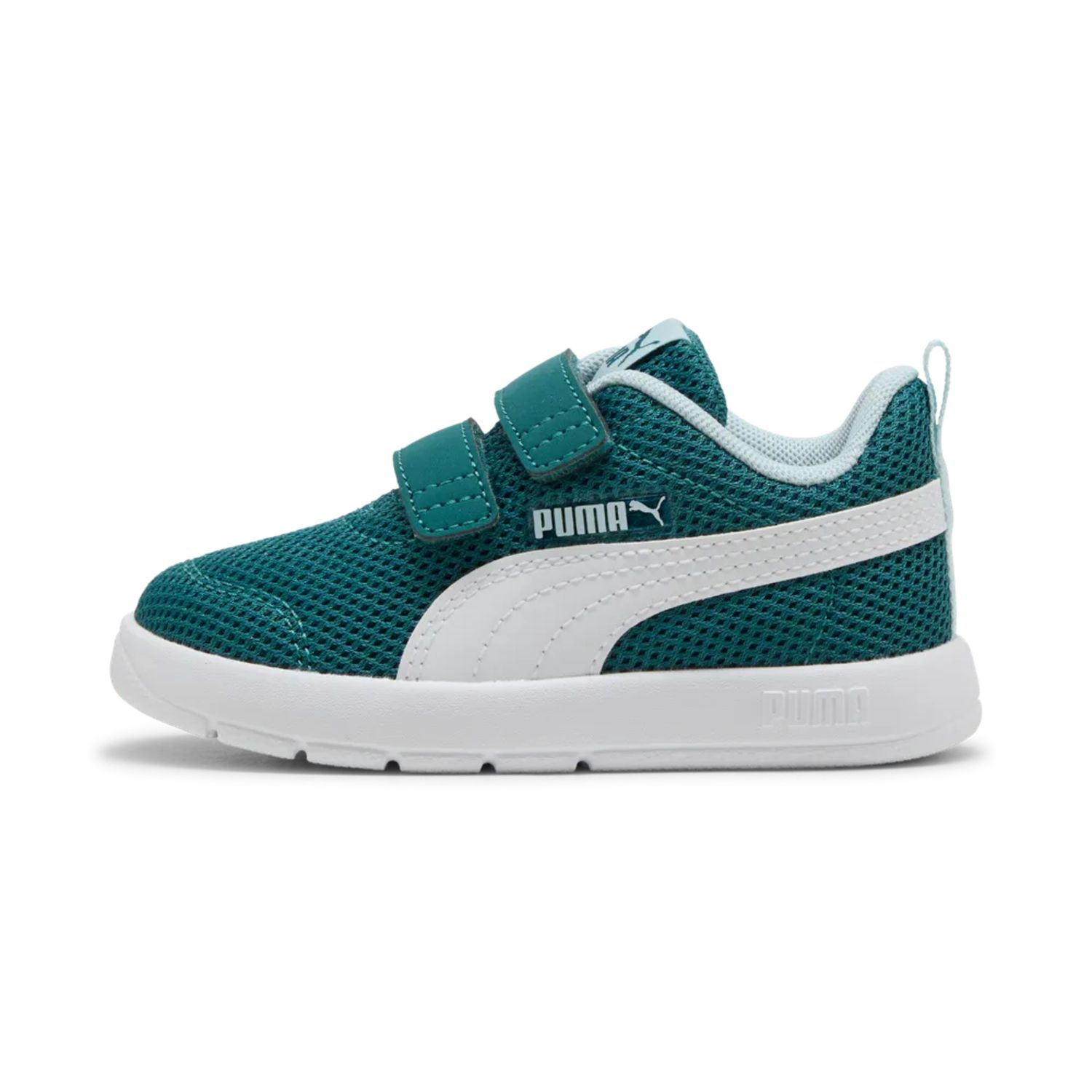 Scarpe bambino puma courtflex v3 mesh verde - Puma