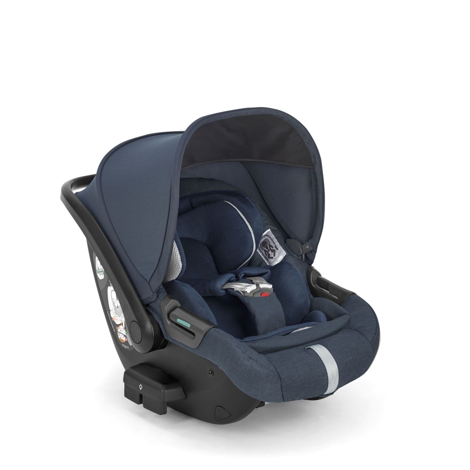 Sistema modulare aptica system quattro - resort blue con telaio litio e seggiolino auto darwin infant recline - inglesina - Inglesina