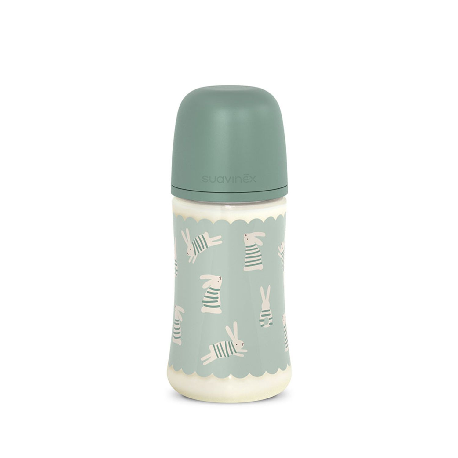 Wonderland biberon poliammide silicone 270ml azzurro - suavinex - Suavinex