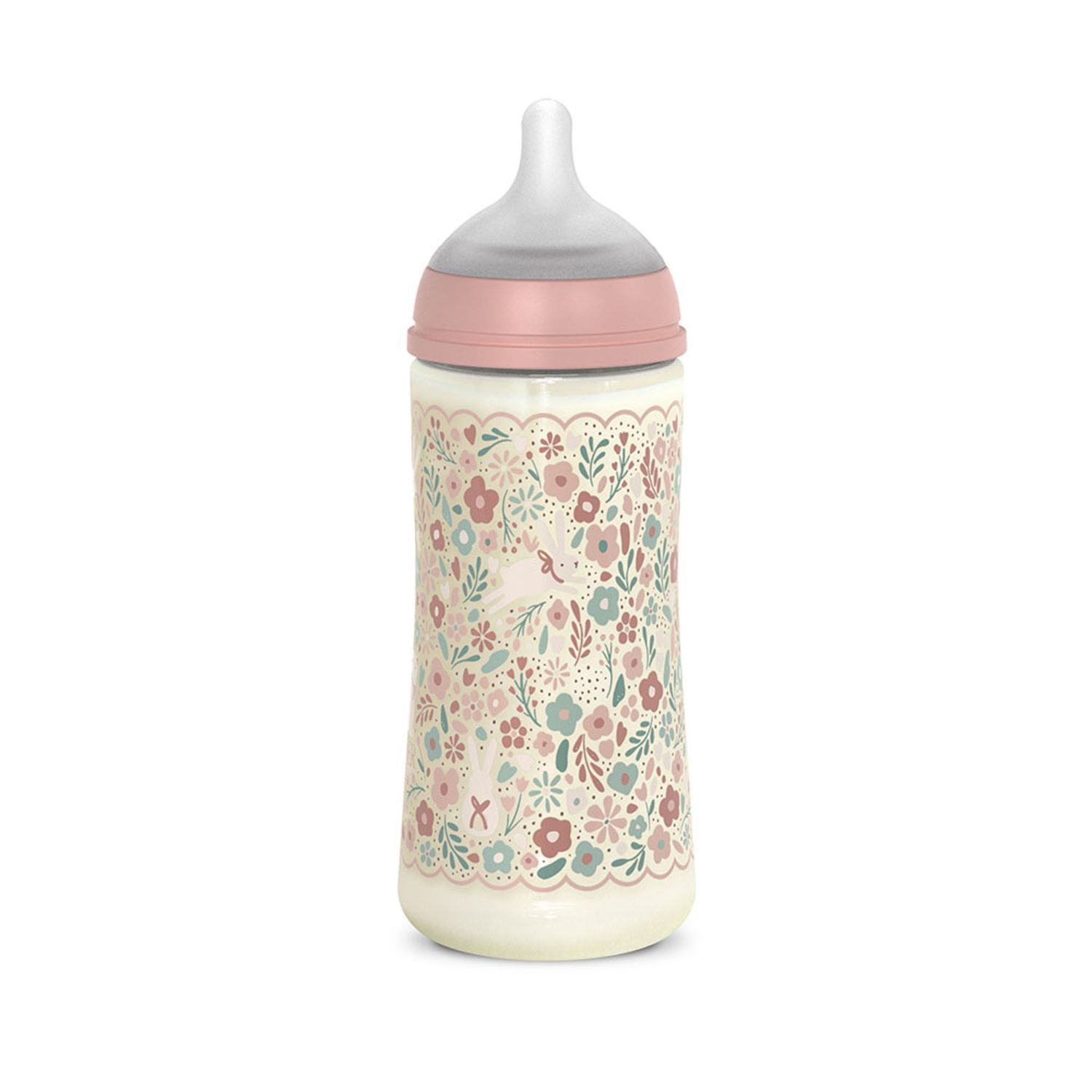 Wonderland biberon 360ml fl l liberty rosa - suavinex - Suavinex