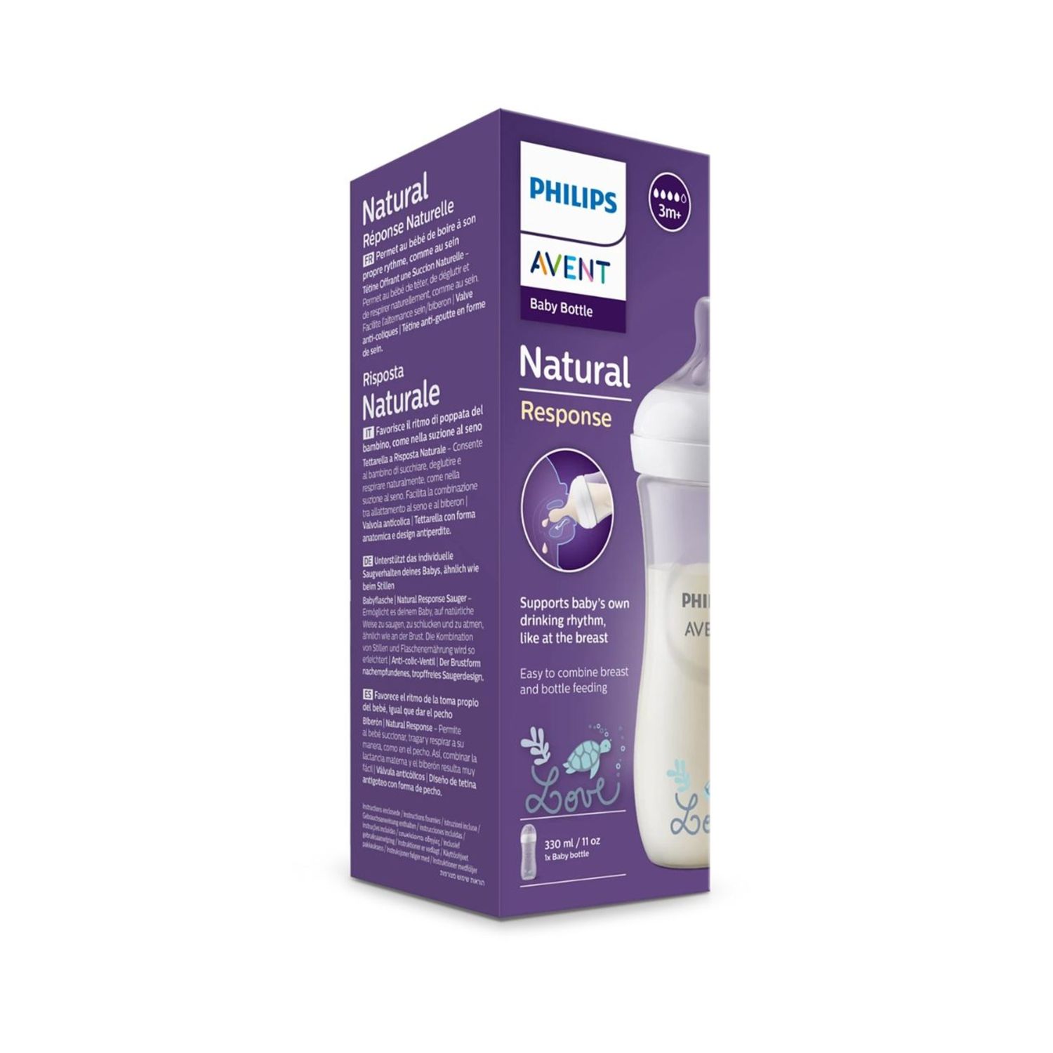 Biberon natural response 330ml - philips avent - Avent