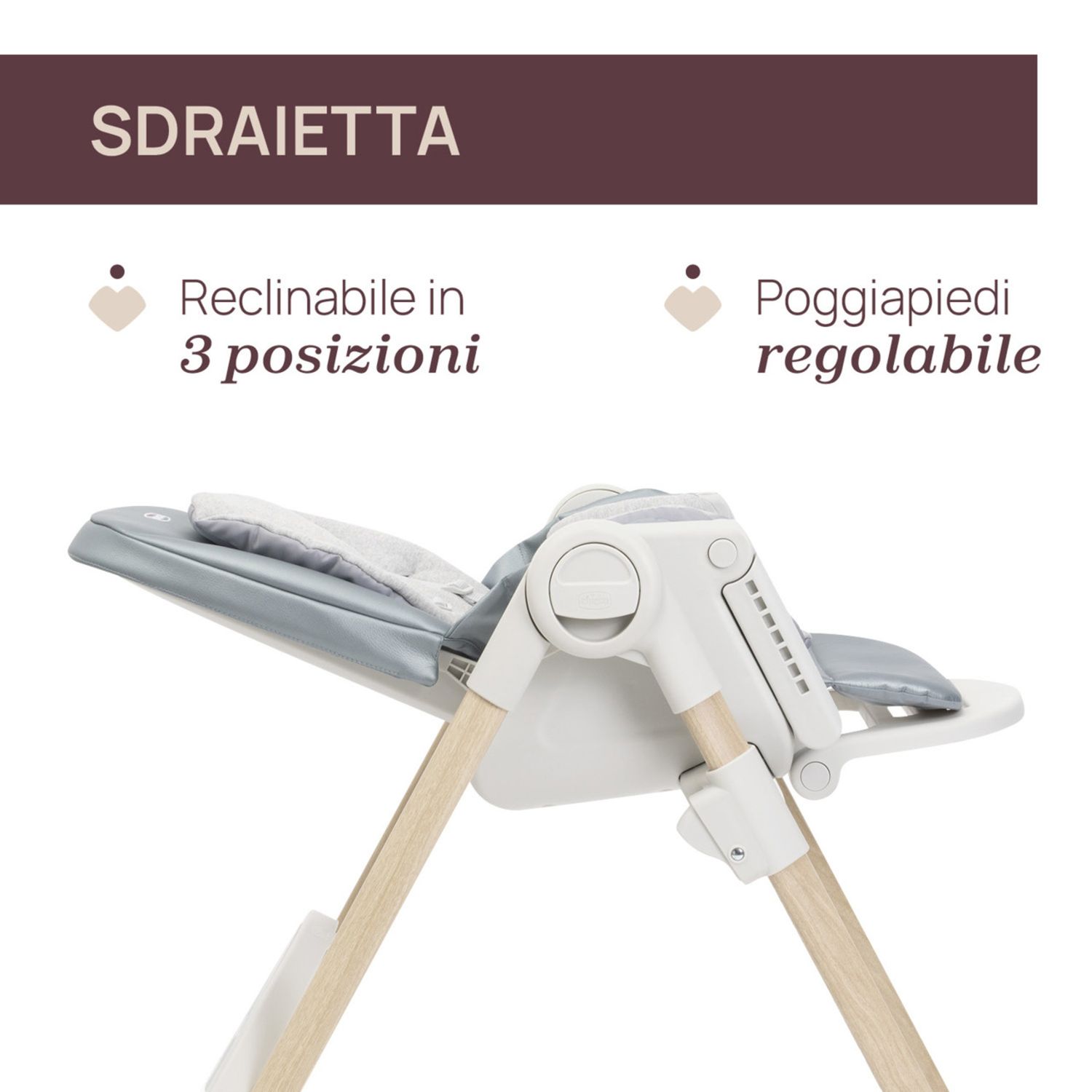 Seggiolone polly armonia greenery- chicco - Chicco