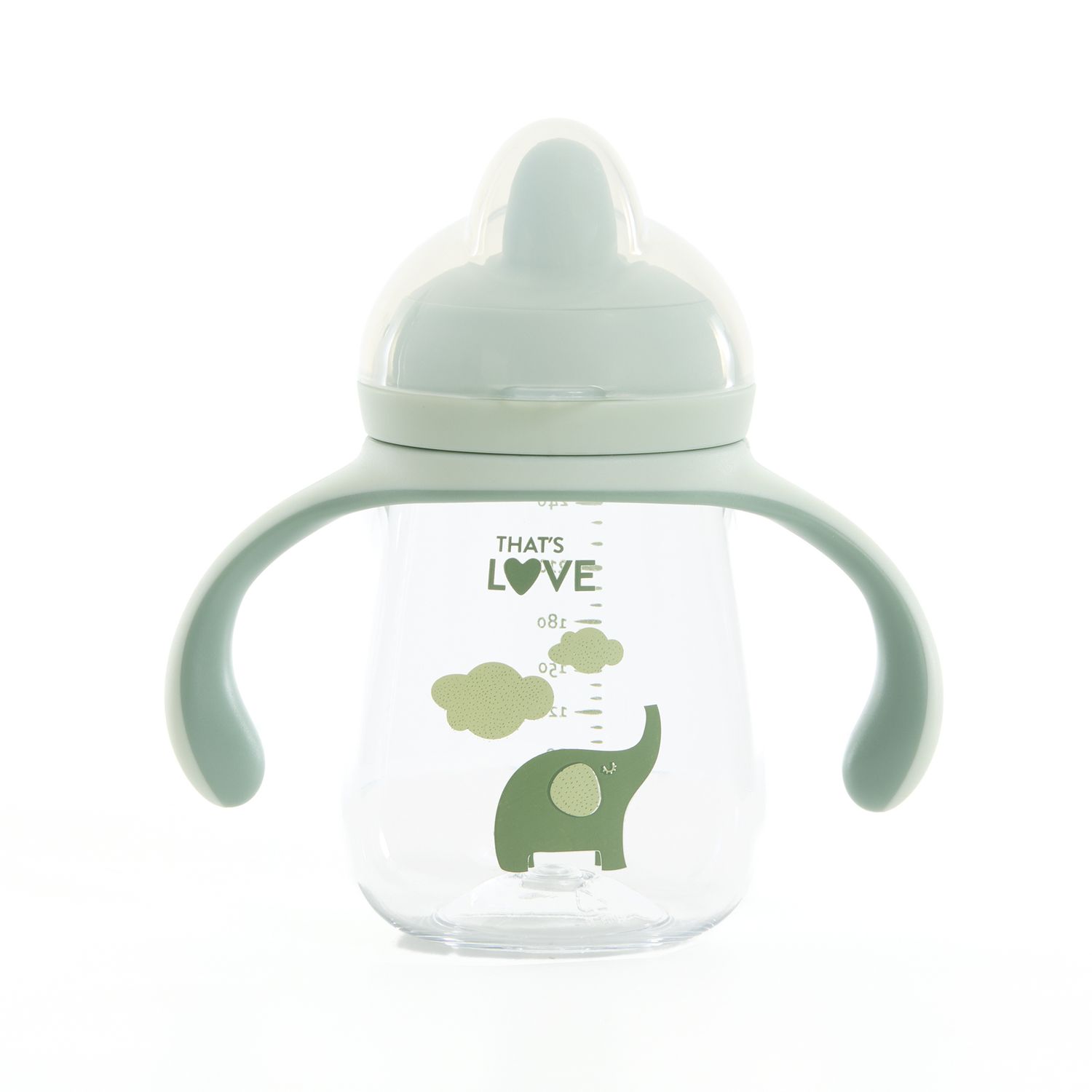Tazza 9m+ elephant 260 ml beccuccio morbido- that's love - That's Love