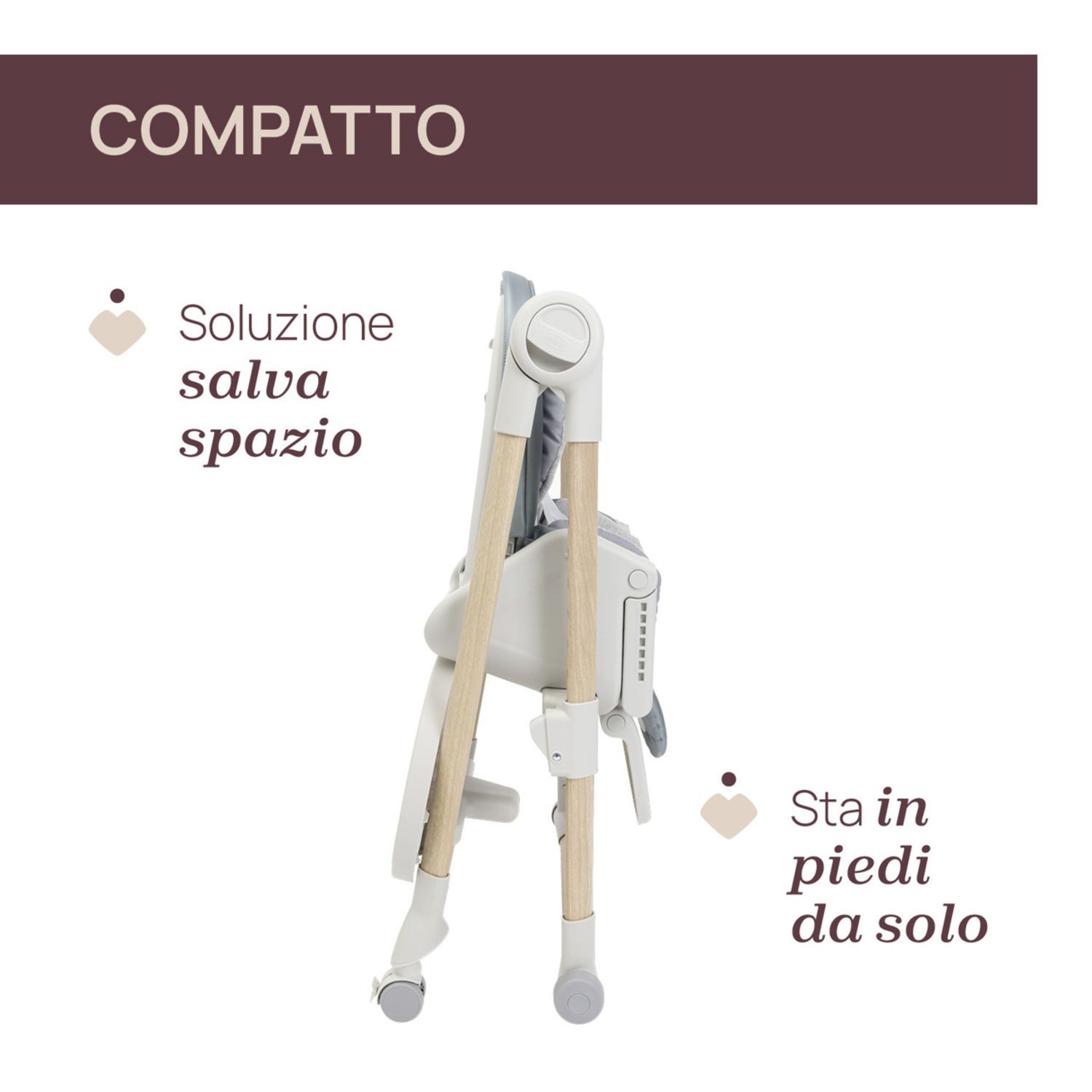 Seggiolone polly armonia greenery- chicco - Chicco