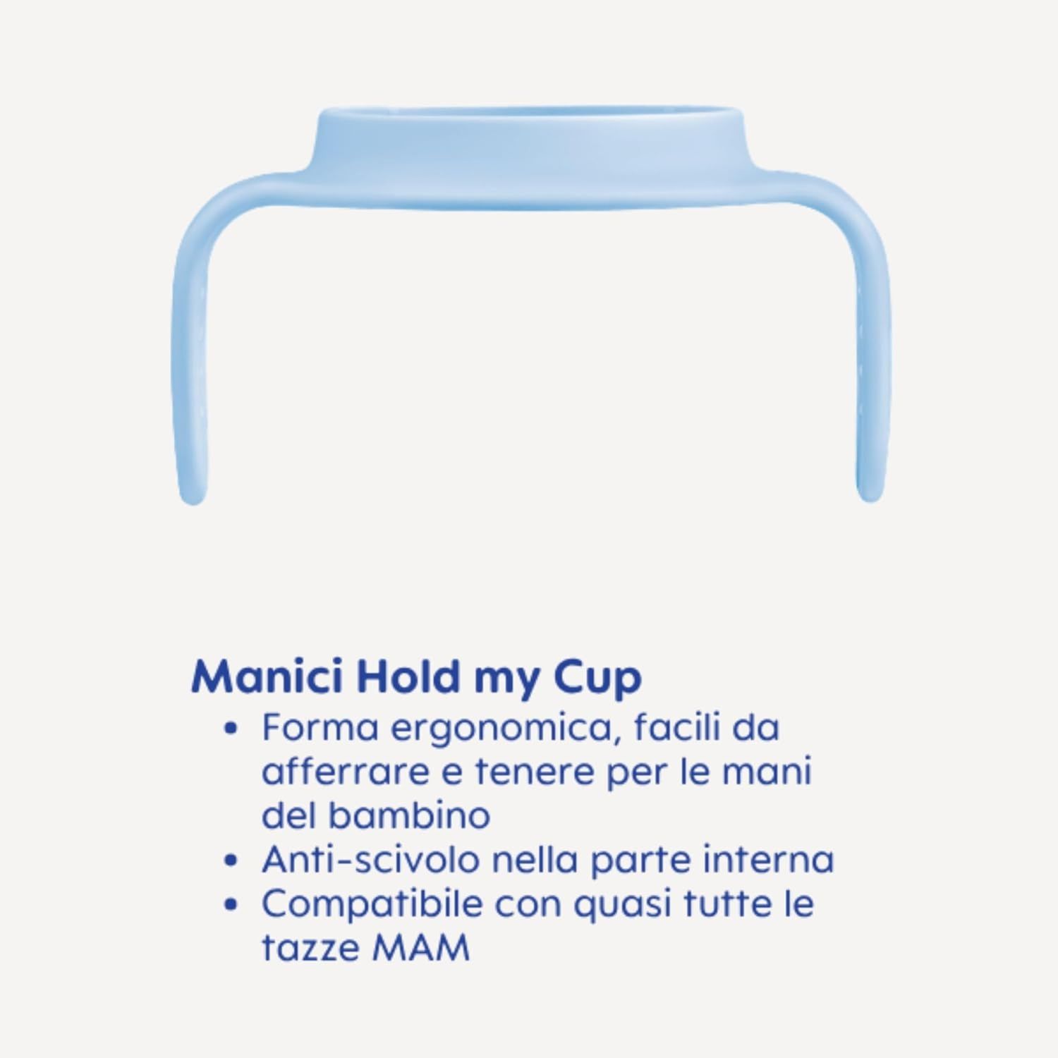 Mam fun to drink cup night tazza bambini 270 ml, manici che si illuminano al buio, beccuccio extra-morbido anti-goccia e valvola flusso libero, rosa - Mam