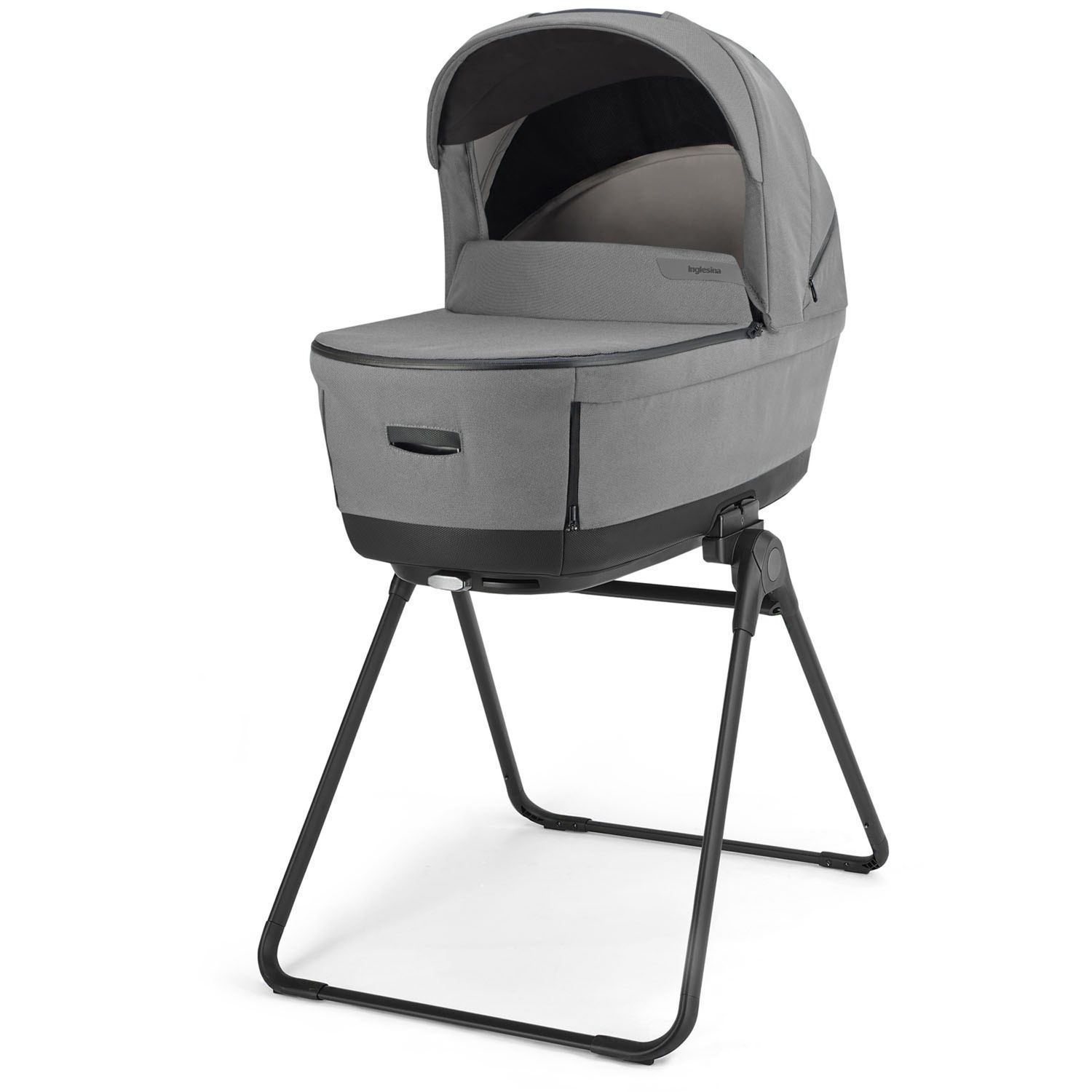 Aptica xt system quattro - canyon grey con telaio black e seggiolino auto darwin infant recline evo - inglesina - Inglesina