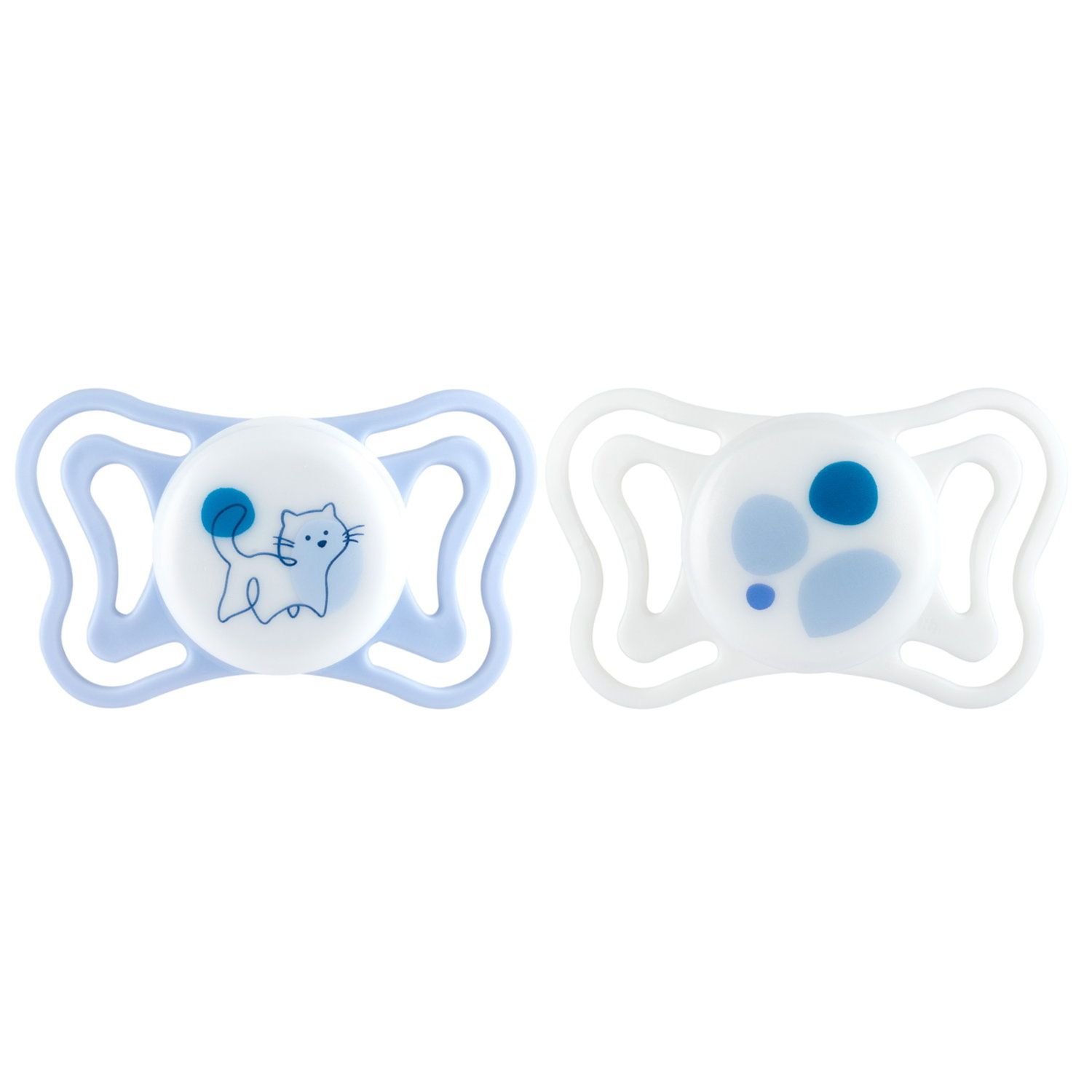 Succhietto physioforma light azzurro 2-6m - chicco - Chicco