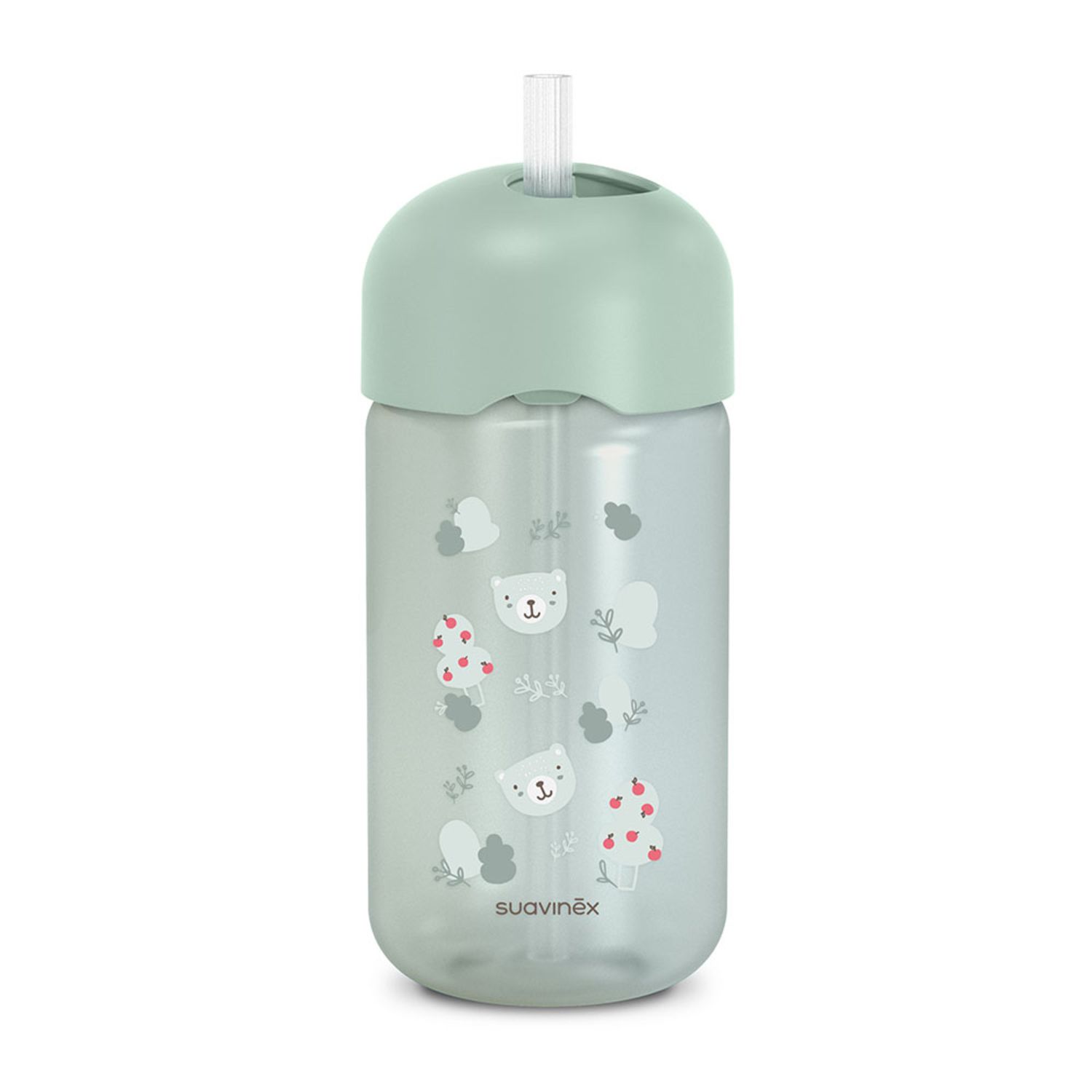 Wild&free tazza cannuccia 340ml +18m verde - suavinex - Suavinex
