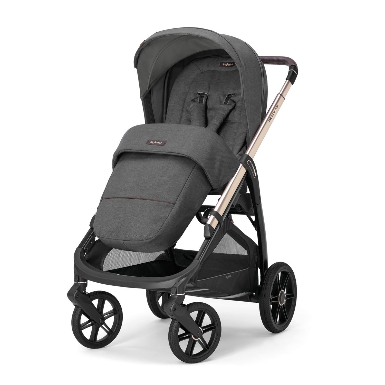 Sistema modulare aptica system quattro - drw rc velvet grey + telaio palladio - inglesina - Inglesina