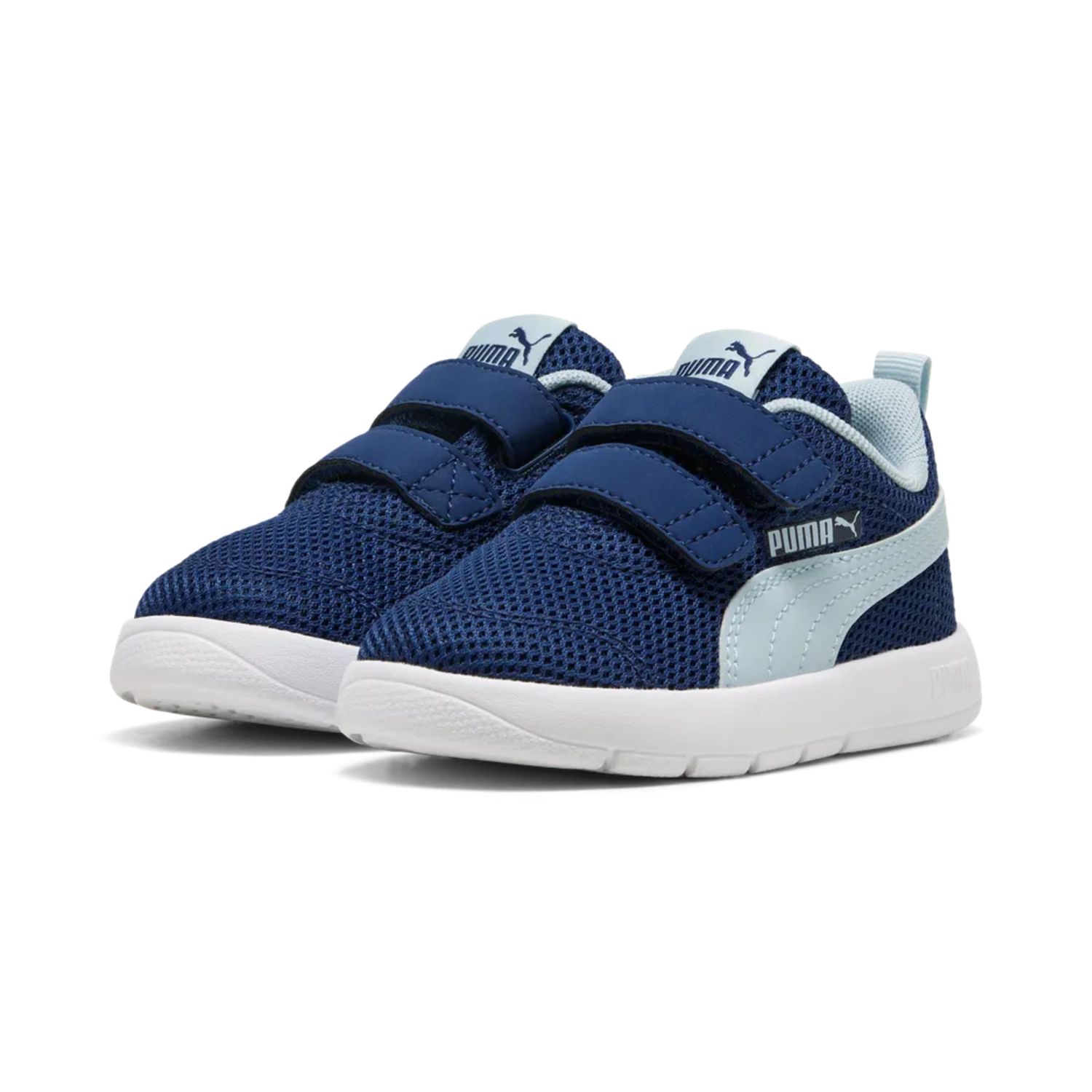 Scarpe bambino puma courtflex v3 mesh verde - Puma