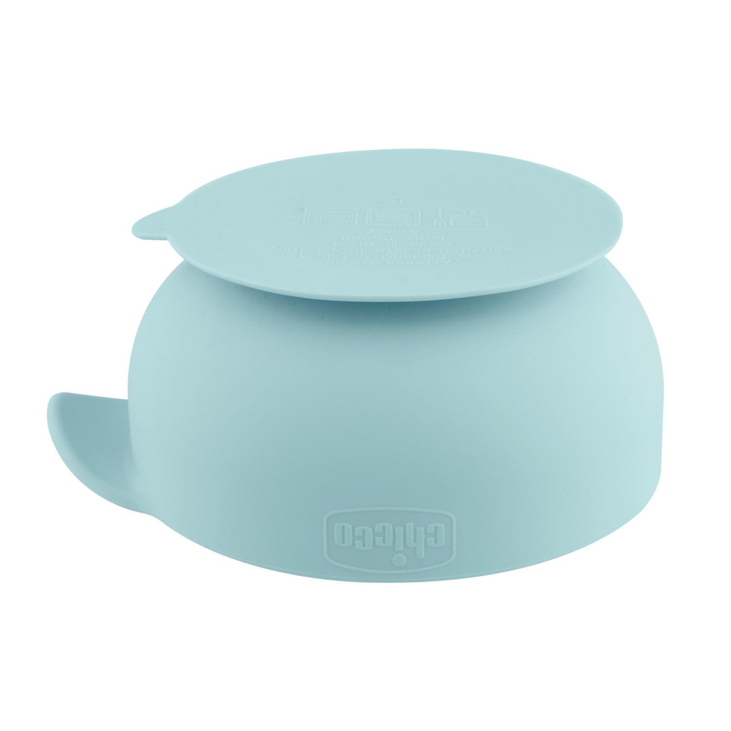 Ciotola in silicone azzurro 6m+ - chicco - Chicco