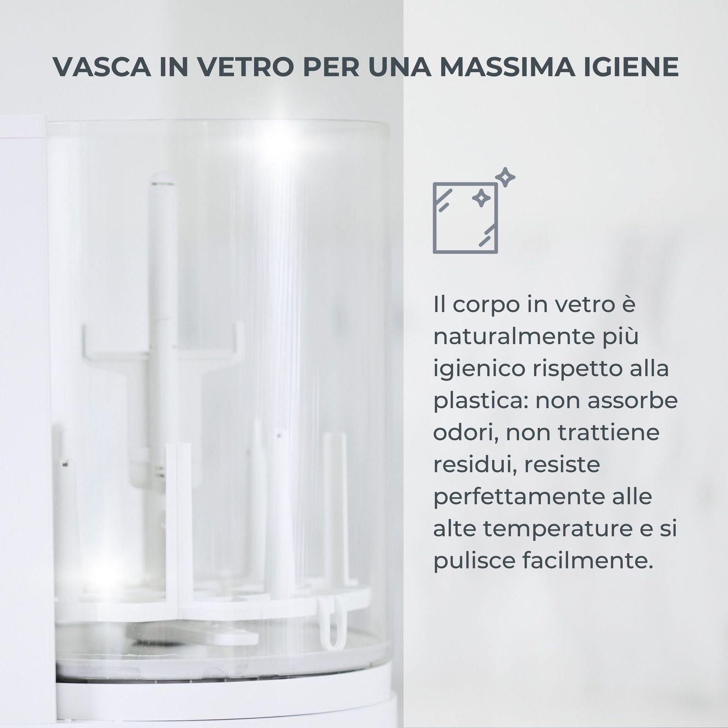 Lavabiberon 3-in-1 linda: lava, sterilizza e asciuga - 2000 - nuvita - Nuvita