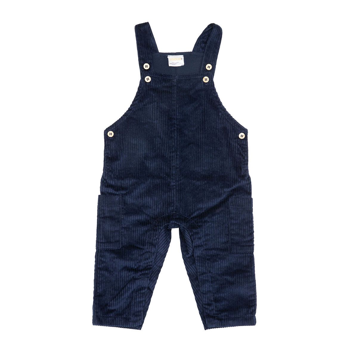 Salopette neonato con tasche blu navy - Mawi