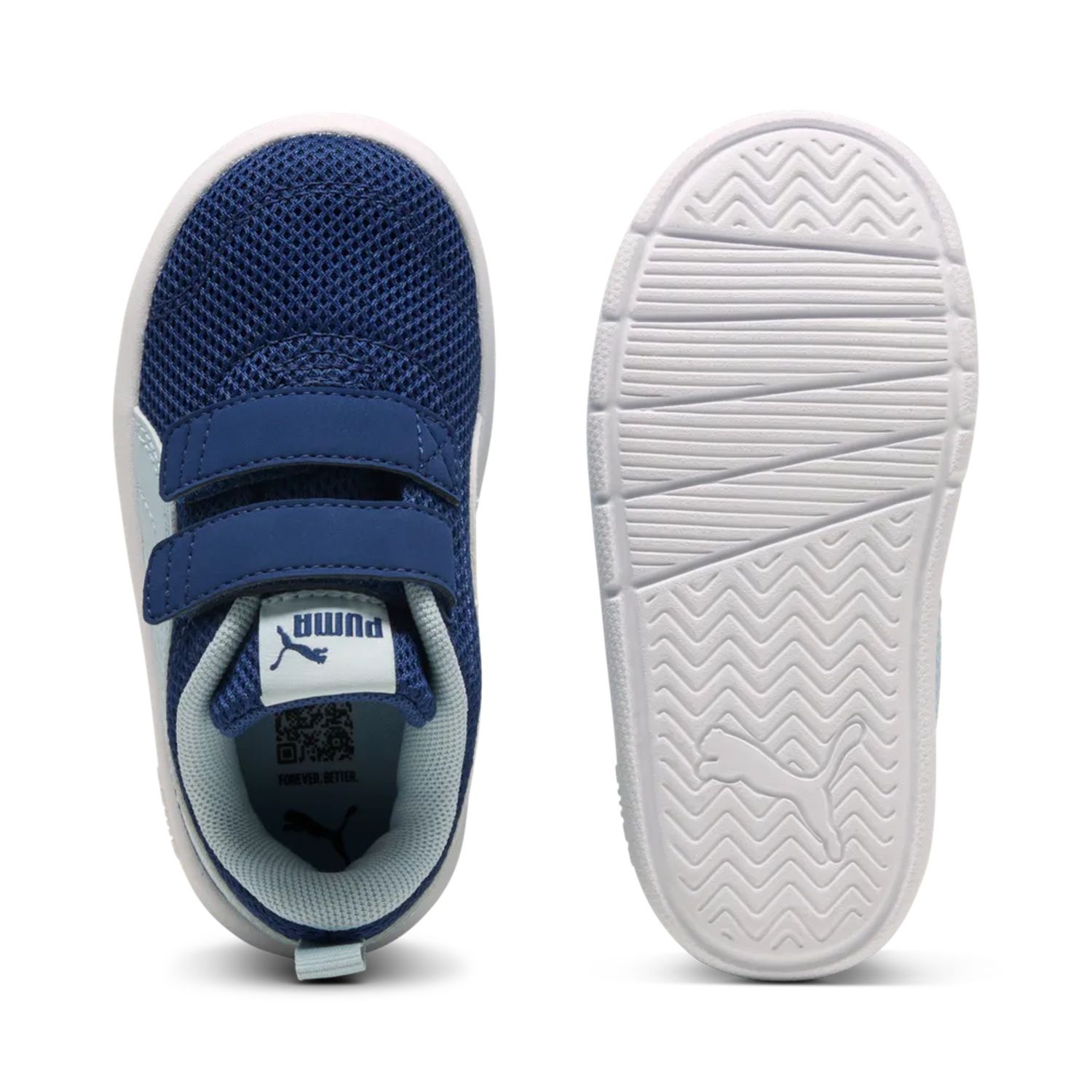 Scarpe bambino puma courtflex v3 mesh verde - Puma