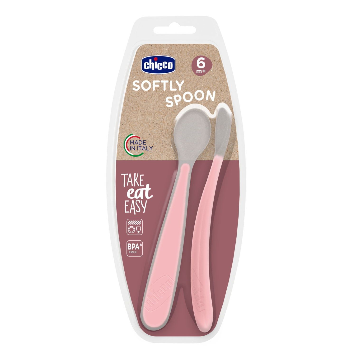 Cucchiaino soft doppio 6m+ bimba - chicco - Chicco