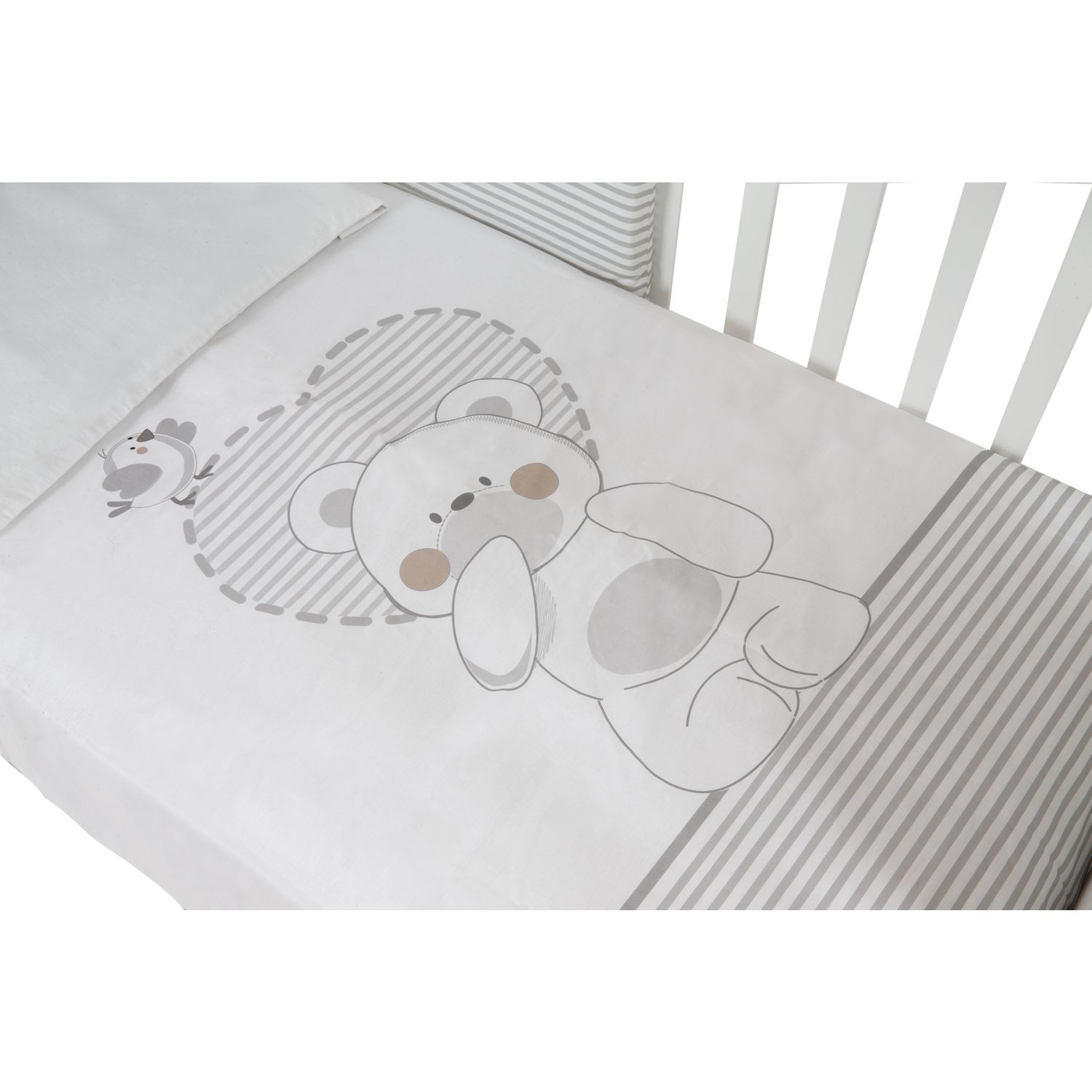 Set 4pz letto  orso giordani - Giordani