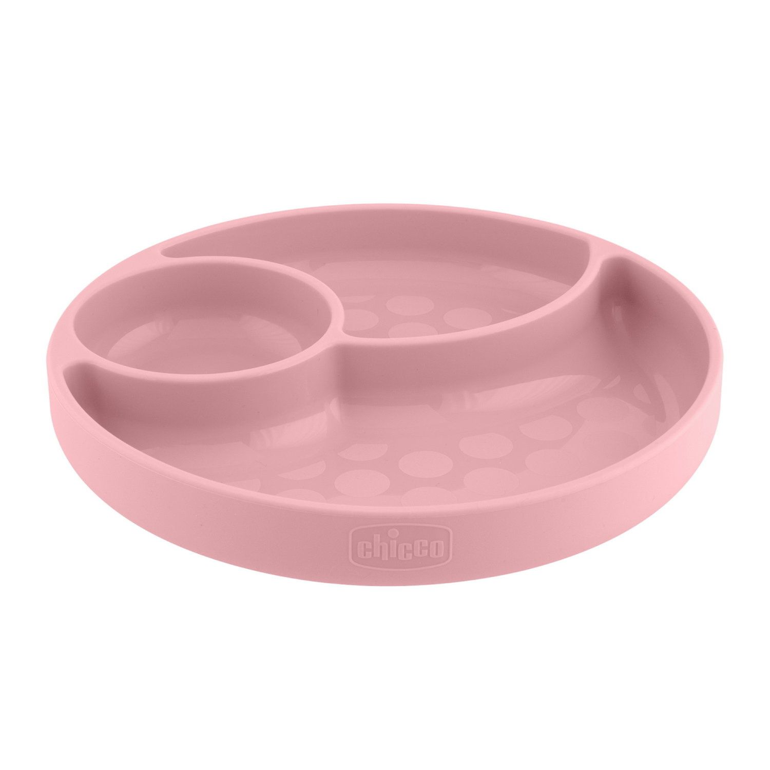 Piatto porzionato rosa 12m+ - chicco - Chicco