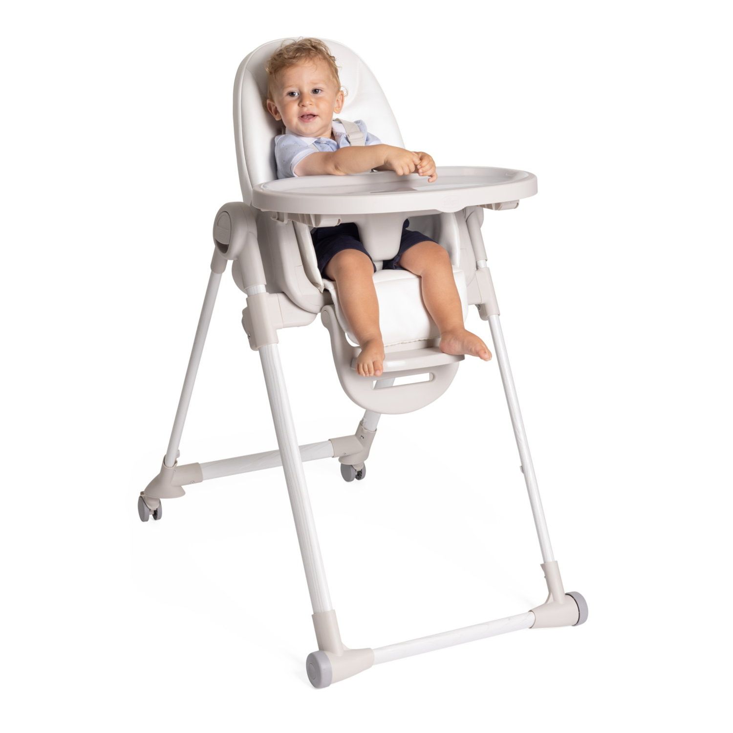 Seggiolone polly armonia motherpearl - chicco - Chicco