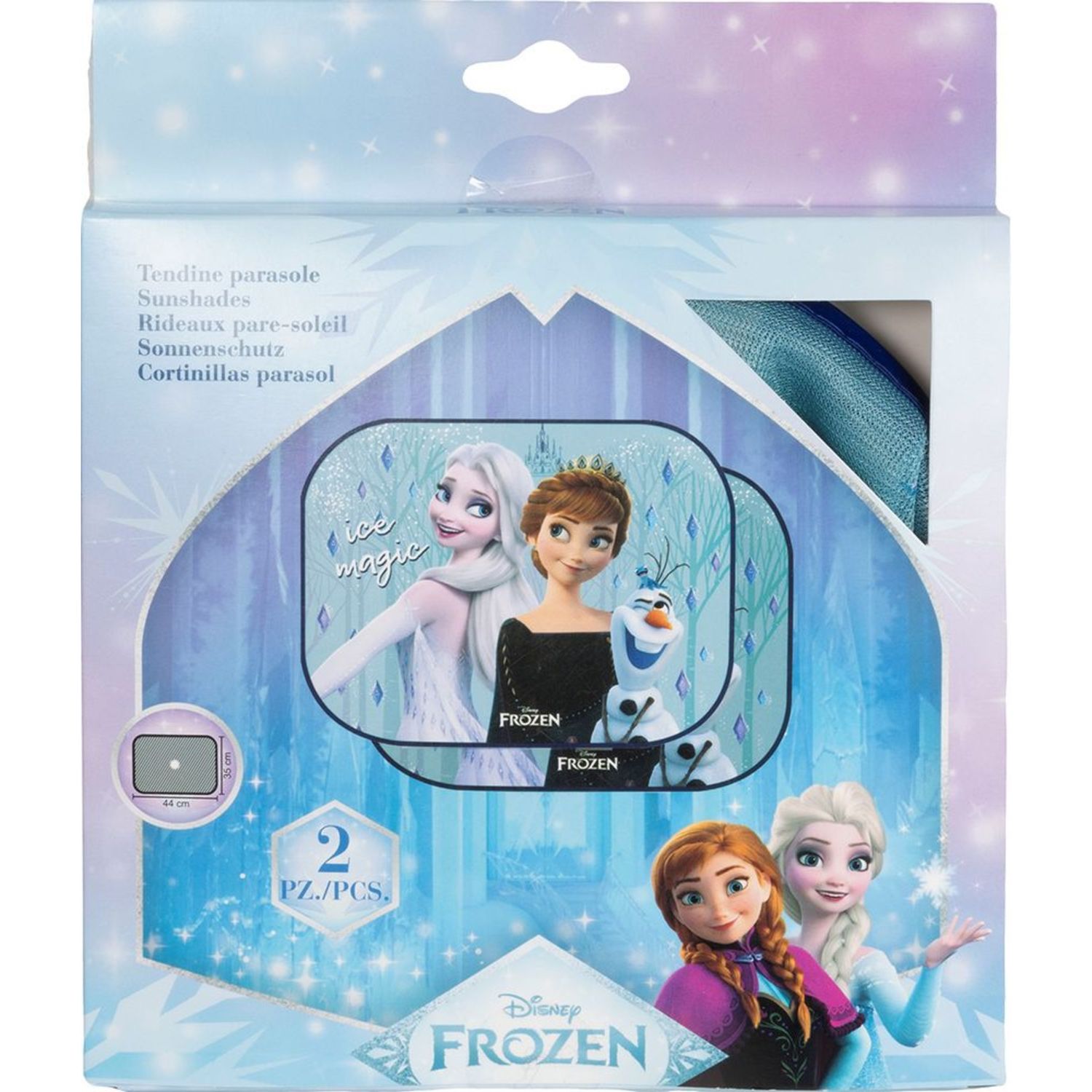 Coppia tendine laterali - frozen - Peppa pig