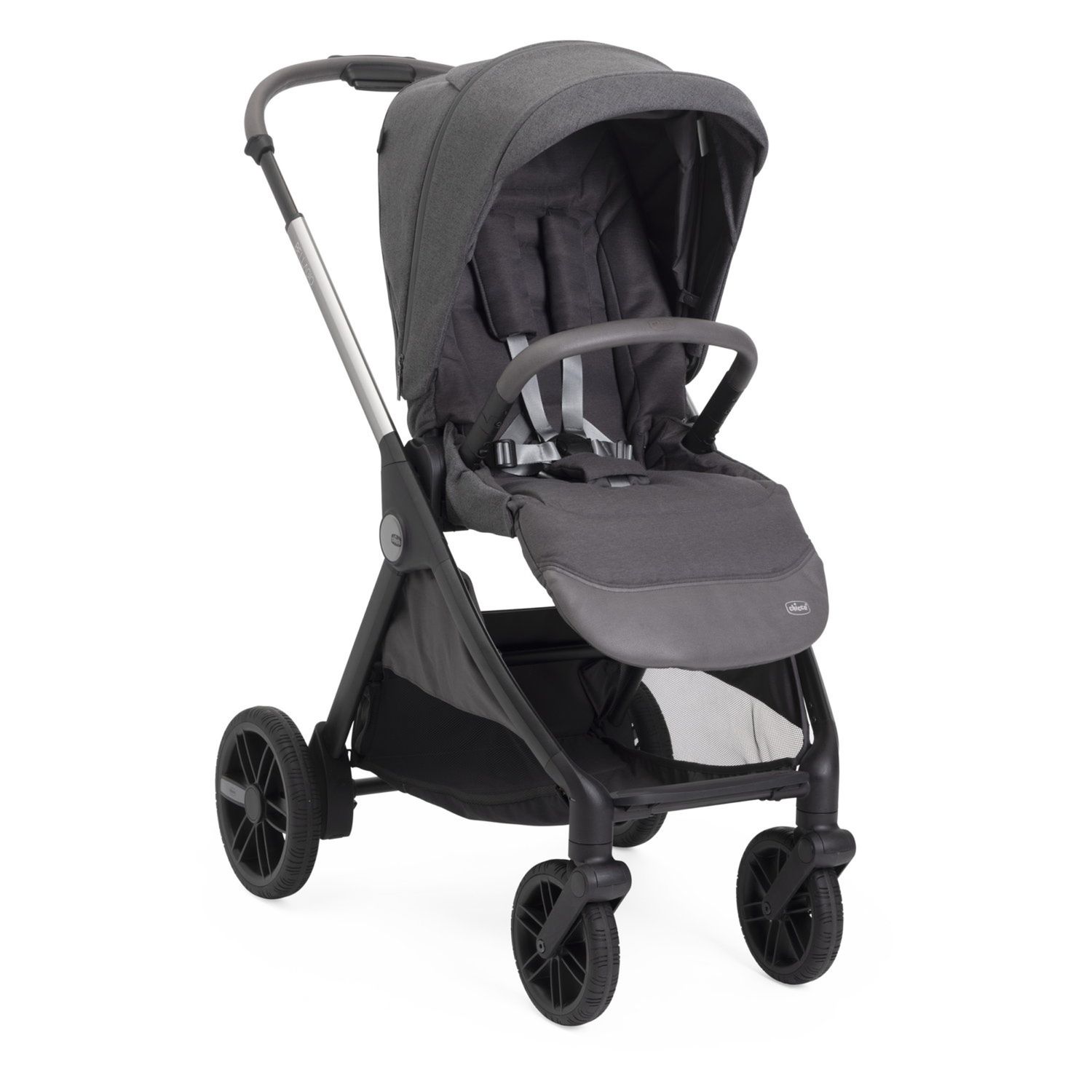 Trio bellagio 2 grand comfort kory plus - black satin - chicco - Chicco