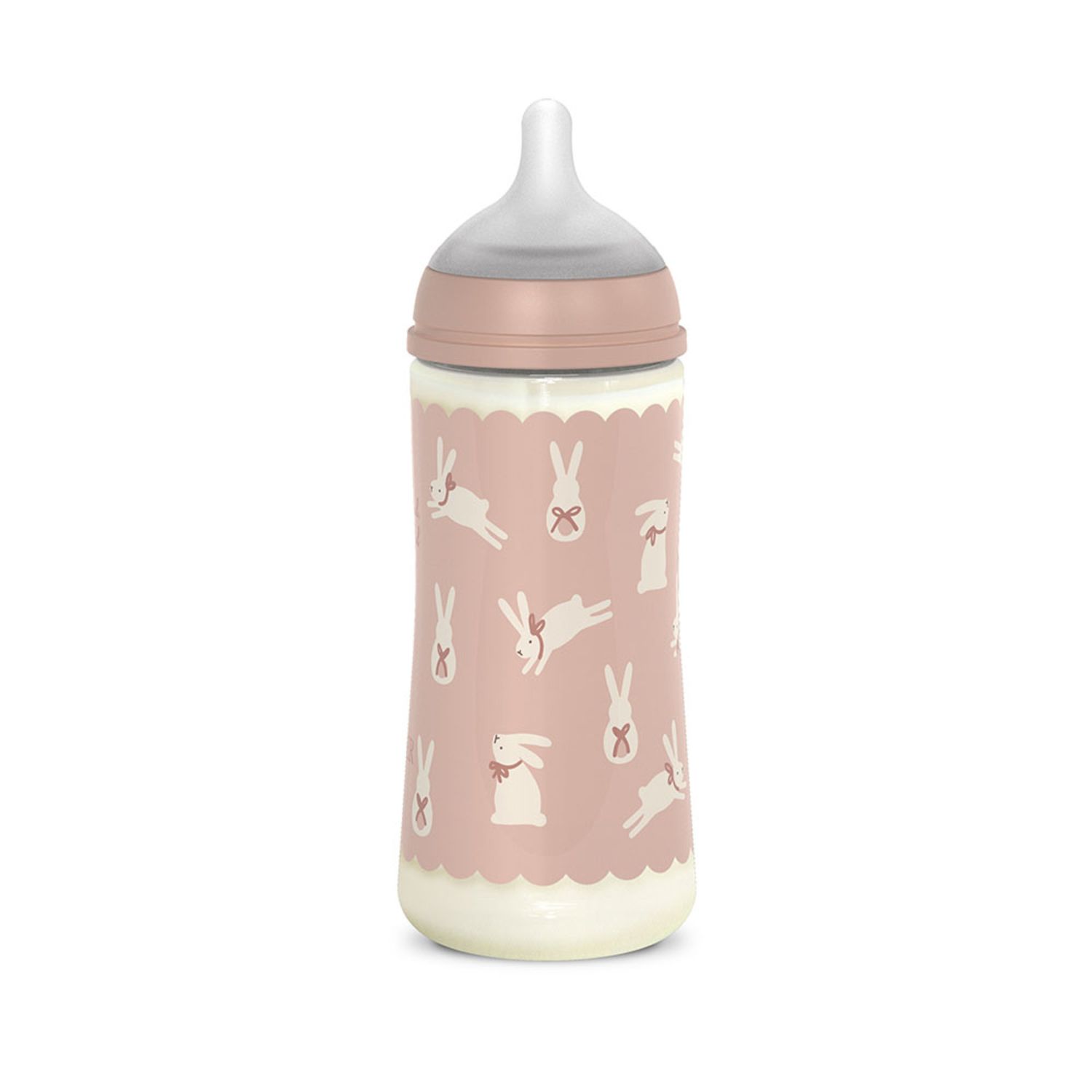 Wonderland biberon 360ml fl l  coniglio rosa - suavinex - Suavinex
