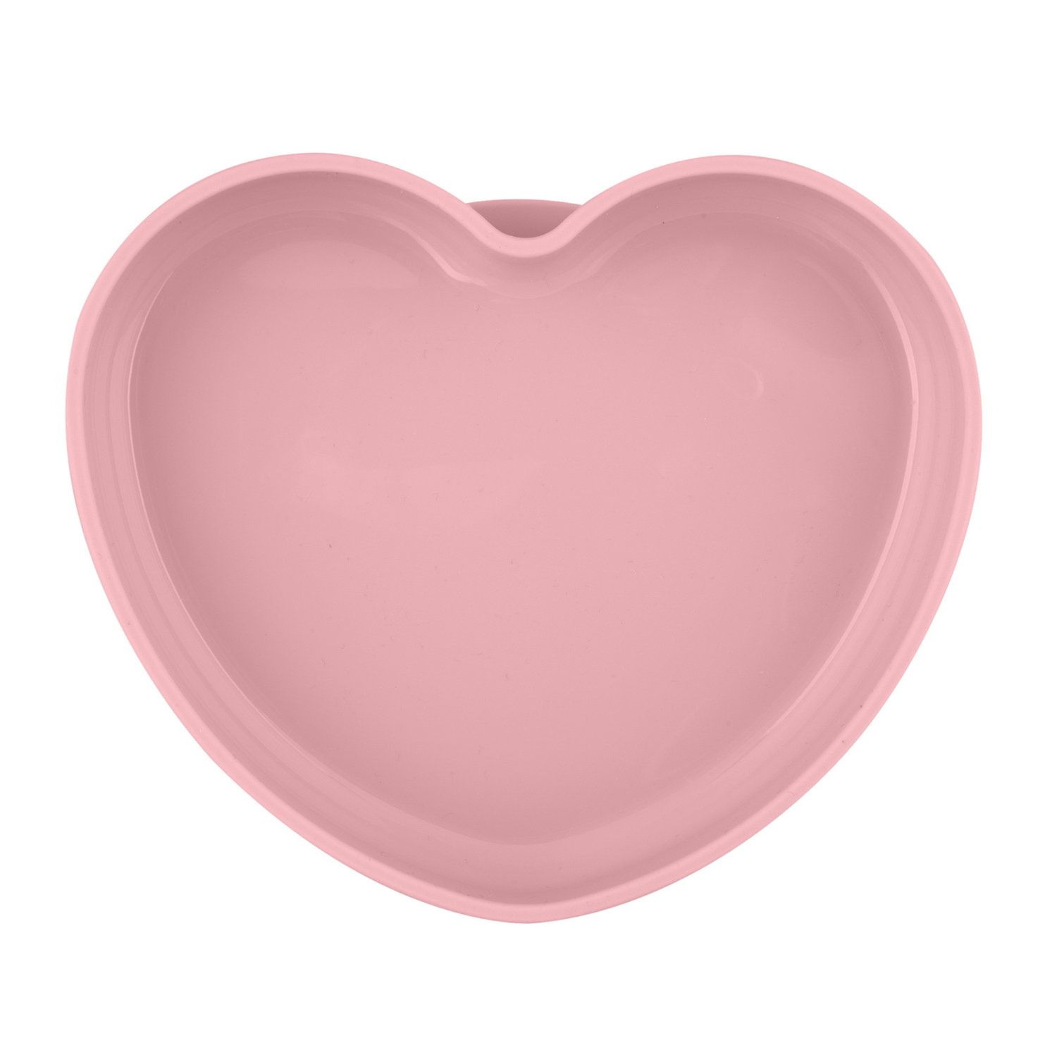 Piatto cuore silicone rosa 9m+ - chicco - Chicco
