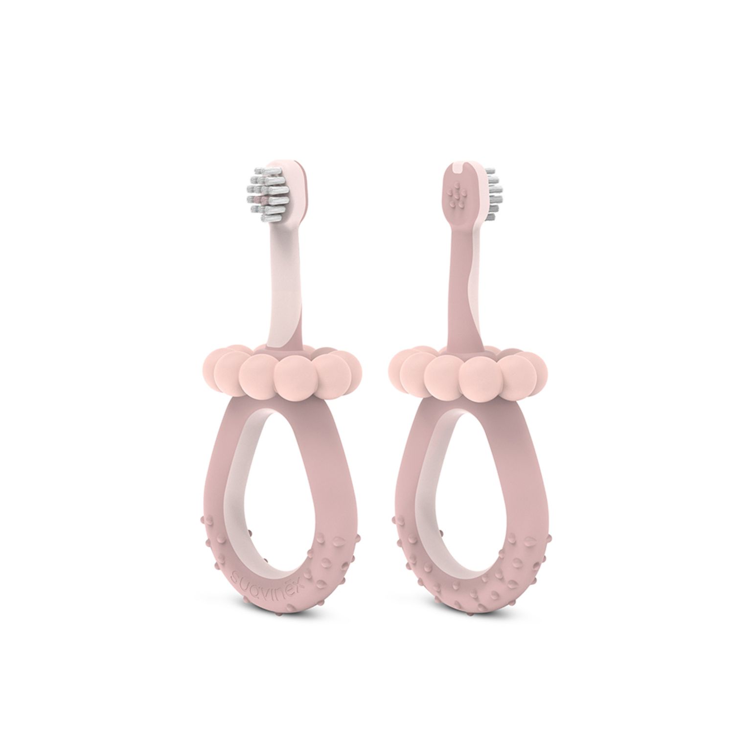 Oral care spazzolino primi dentini baby 0-2 anni rosa - suavinex - Suavinex