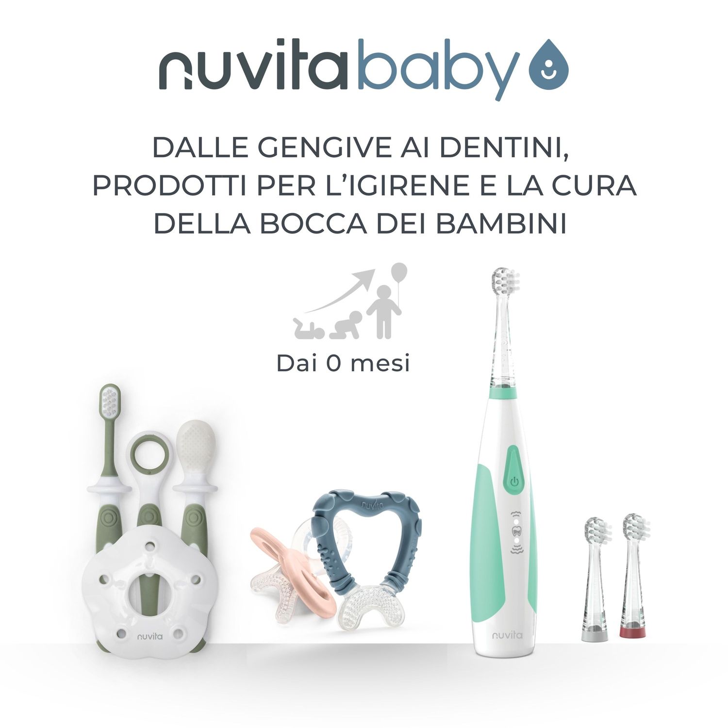 Set igiene orale 3in1 - 1101 - nuvita - Nuvita
