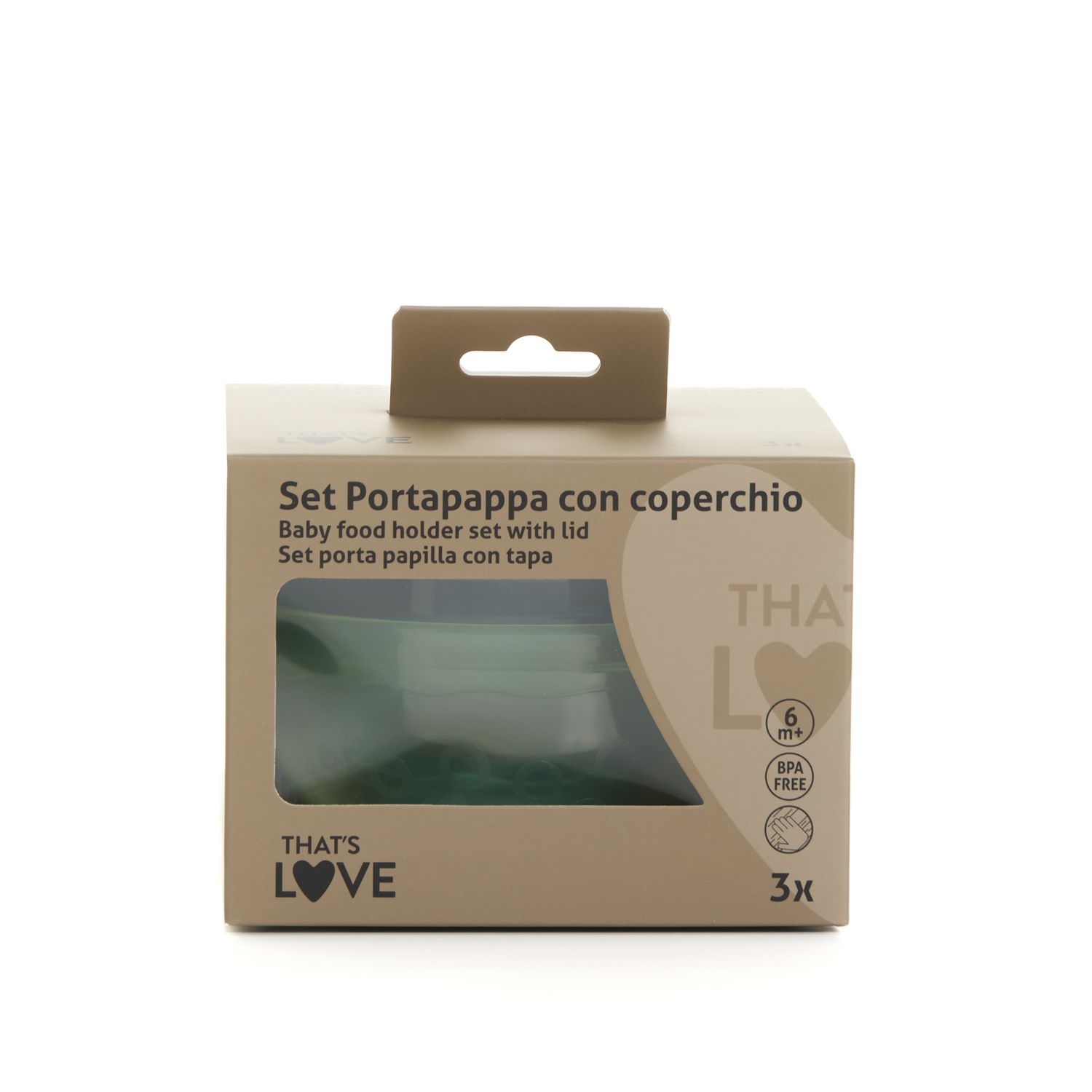 Scodelle con ventosa x3 - that's love - That's Love