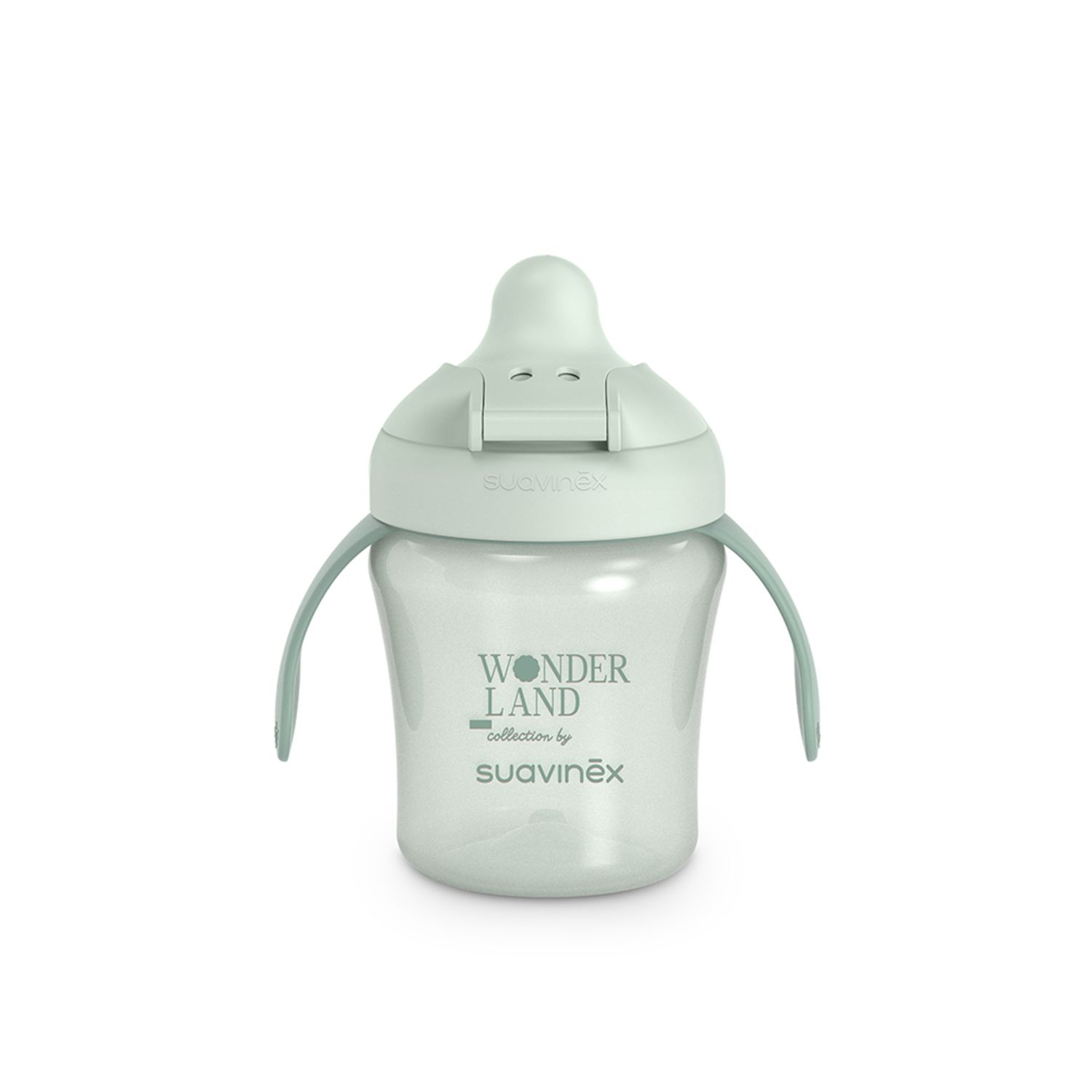 Wonderland tazza antigoccia 200ml +6m verde - suavinex - Suavinex