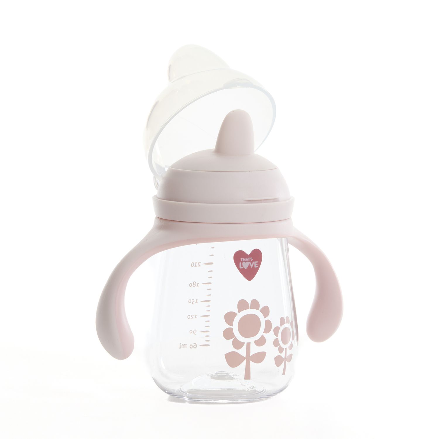 Tazza 9m+ flower 260 ml beccuccio morbido - that's love - That's Love