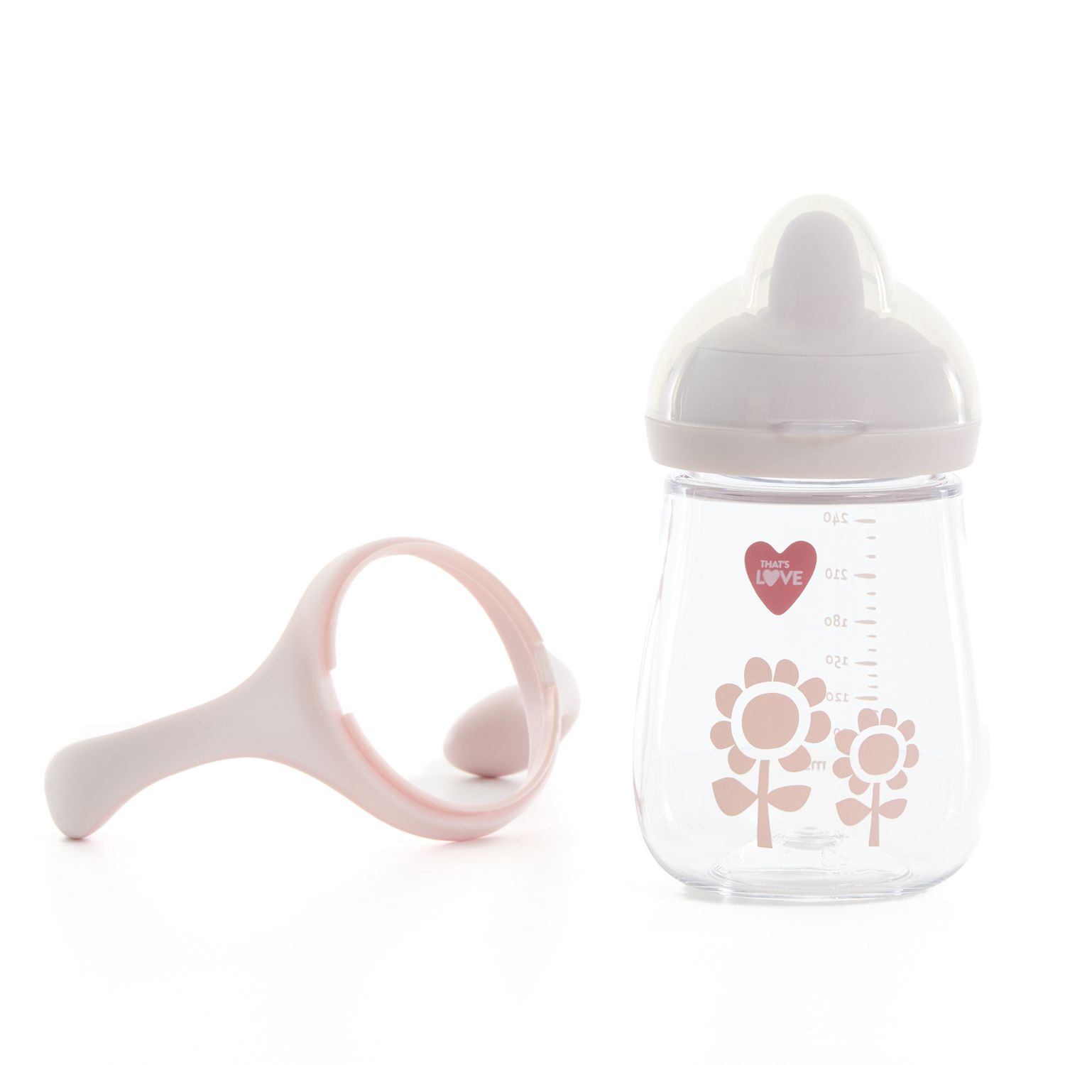 Tazza 9m+ flower 260 ml beccuccio morbido - that's love - That's Love