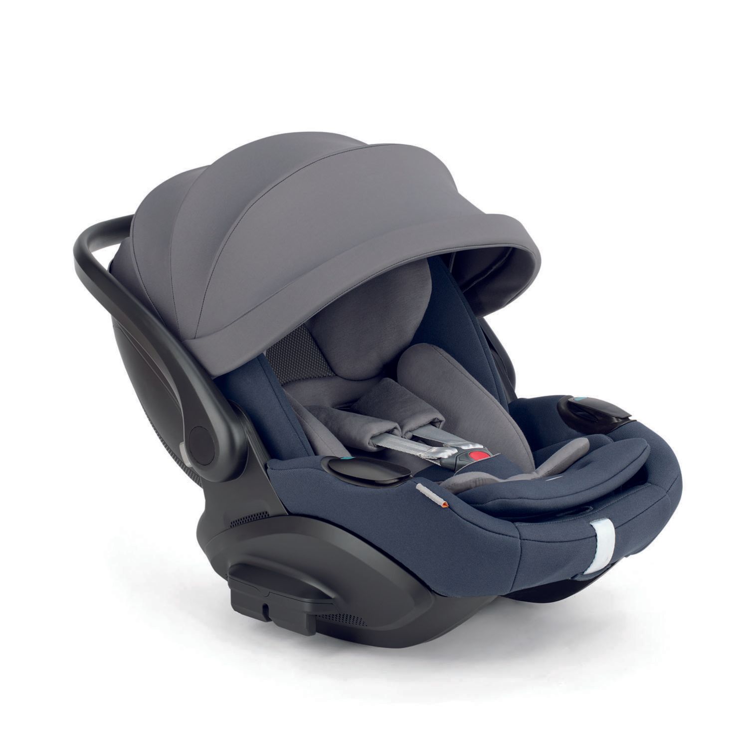 Electa system quattro - rooftop blue con telaio iron e seggiolino auto darwin infant recline evo - inglesina - Inglesina
