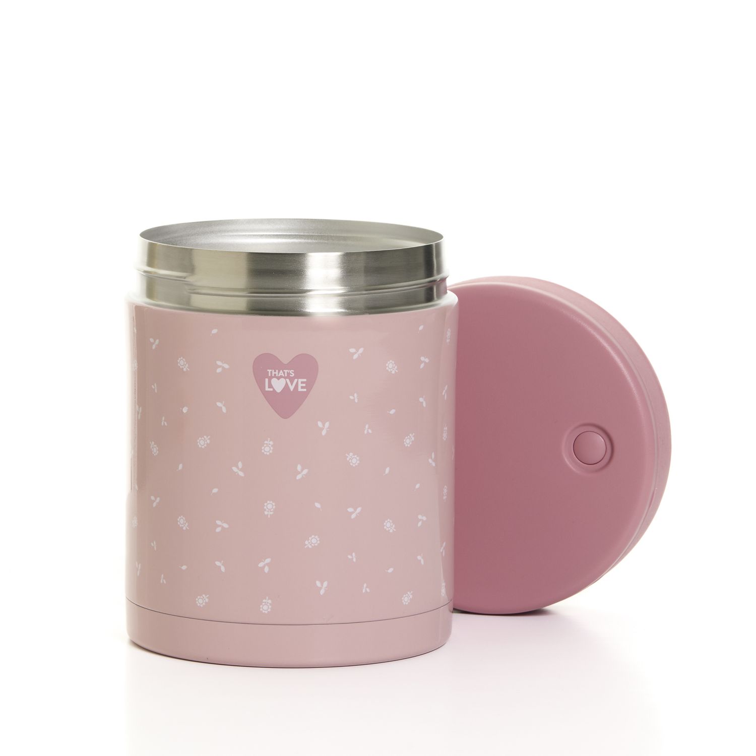 Thermos pappa doppio pink 1000ml - that's love - That’s love