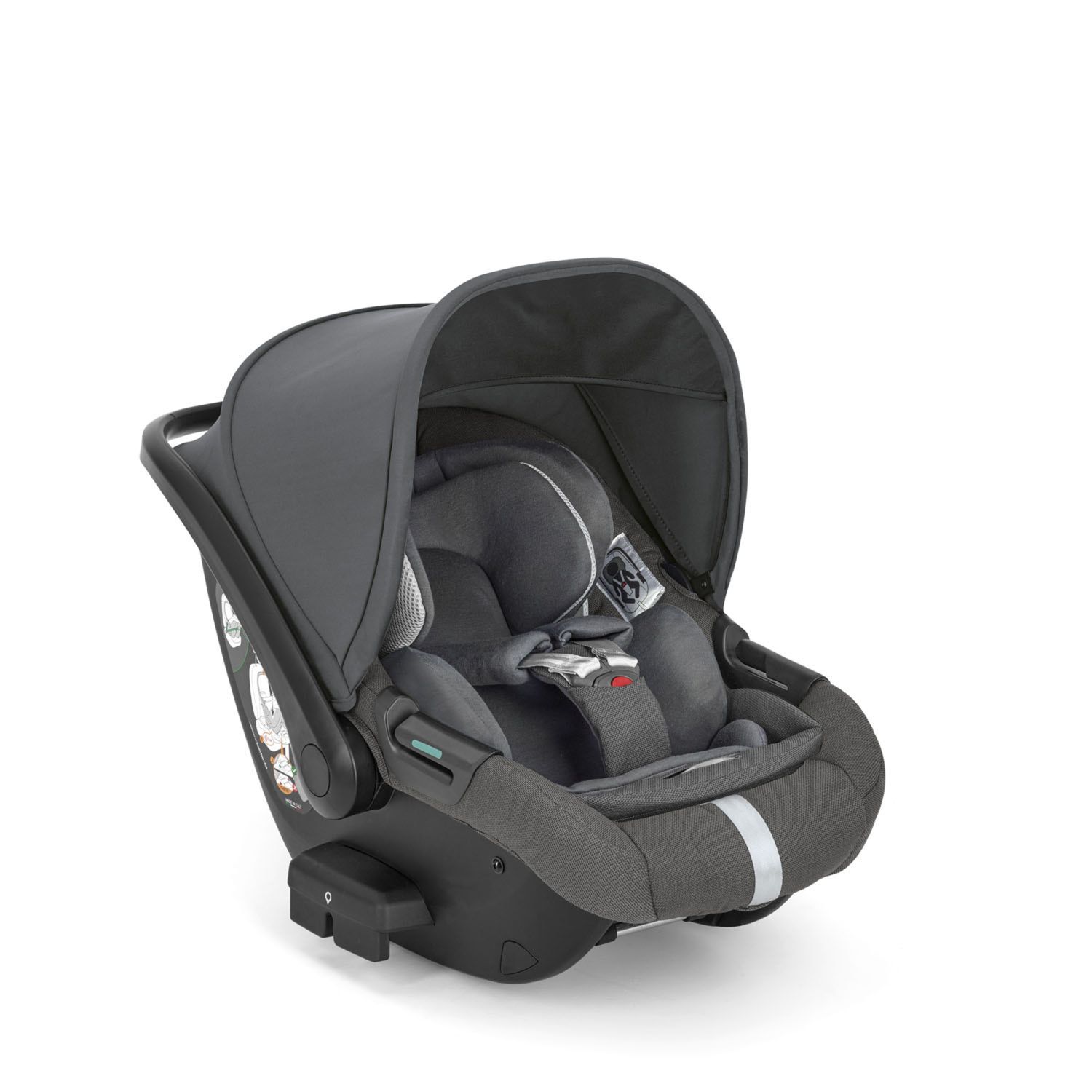 Sistema modulare aptica system quattro - drw rc velvet grey + telaio palladio - inglesina - Inglesina