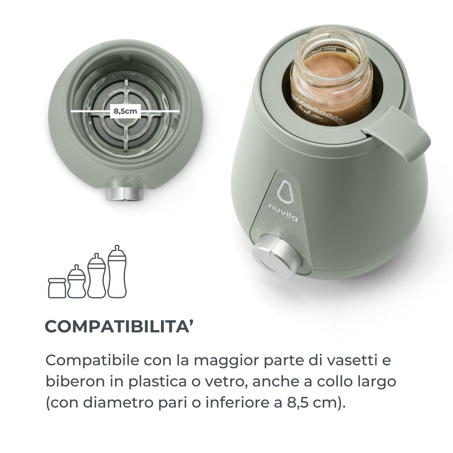 Scaldabiberon casa/auto - 1165 - nuvita - Nuvita