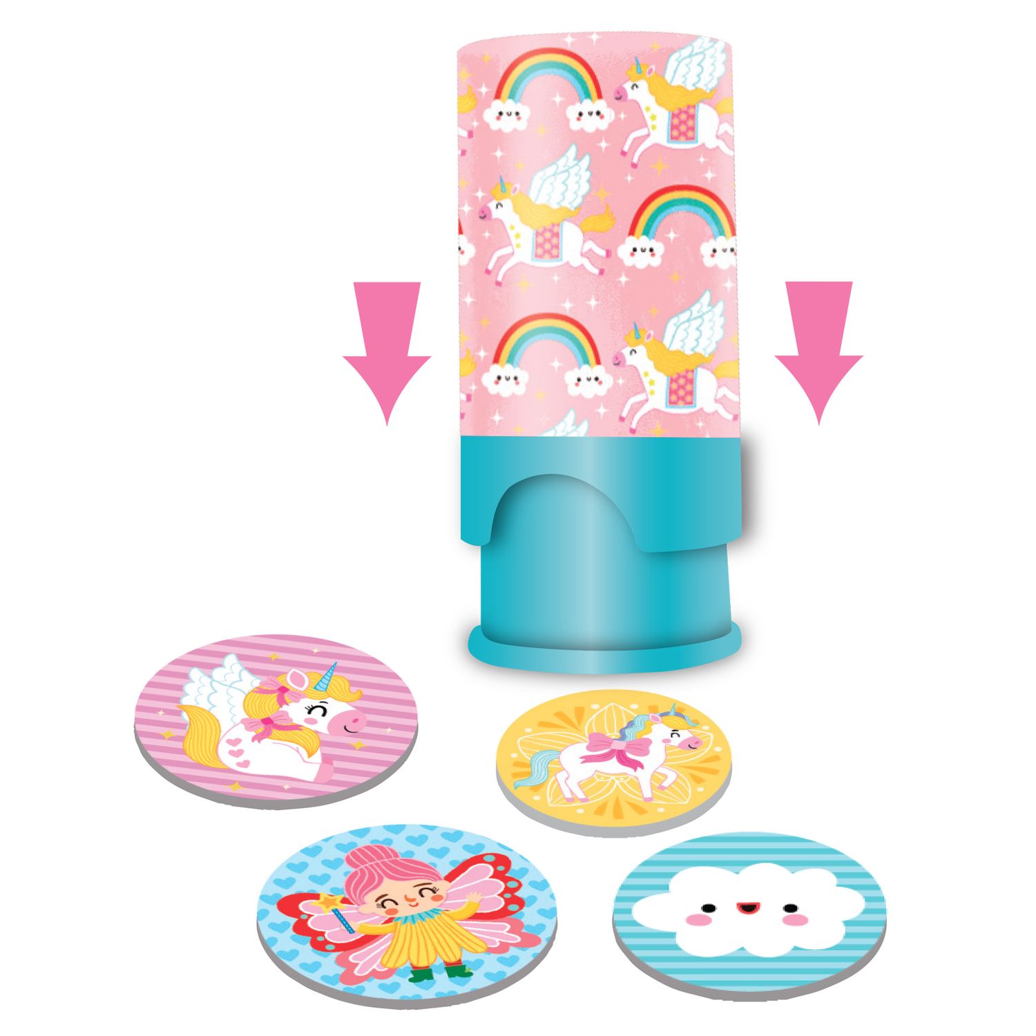 Libretto magico timbri e stickers - Creamania