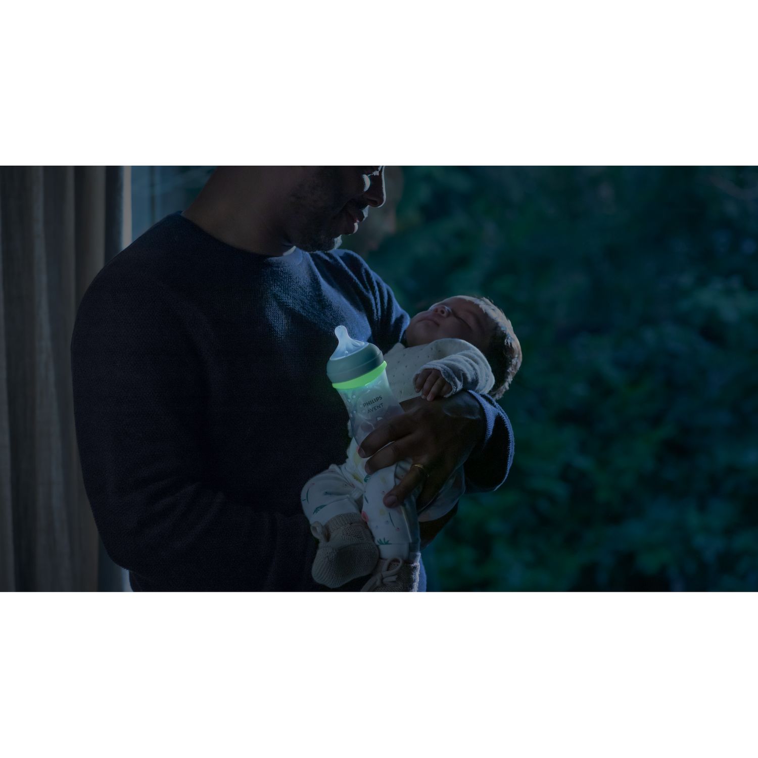 Biberon natural response notte set regalo bambino 1 biberon  da 260ml ciuccio ultra soft - philips avent - Avent
