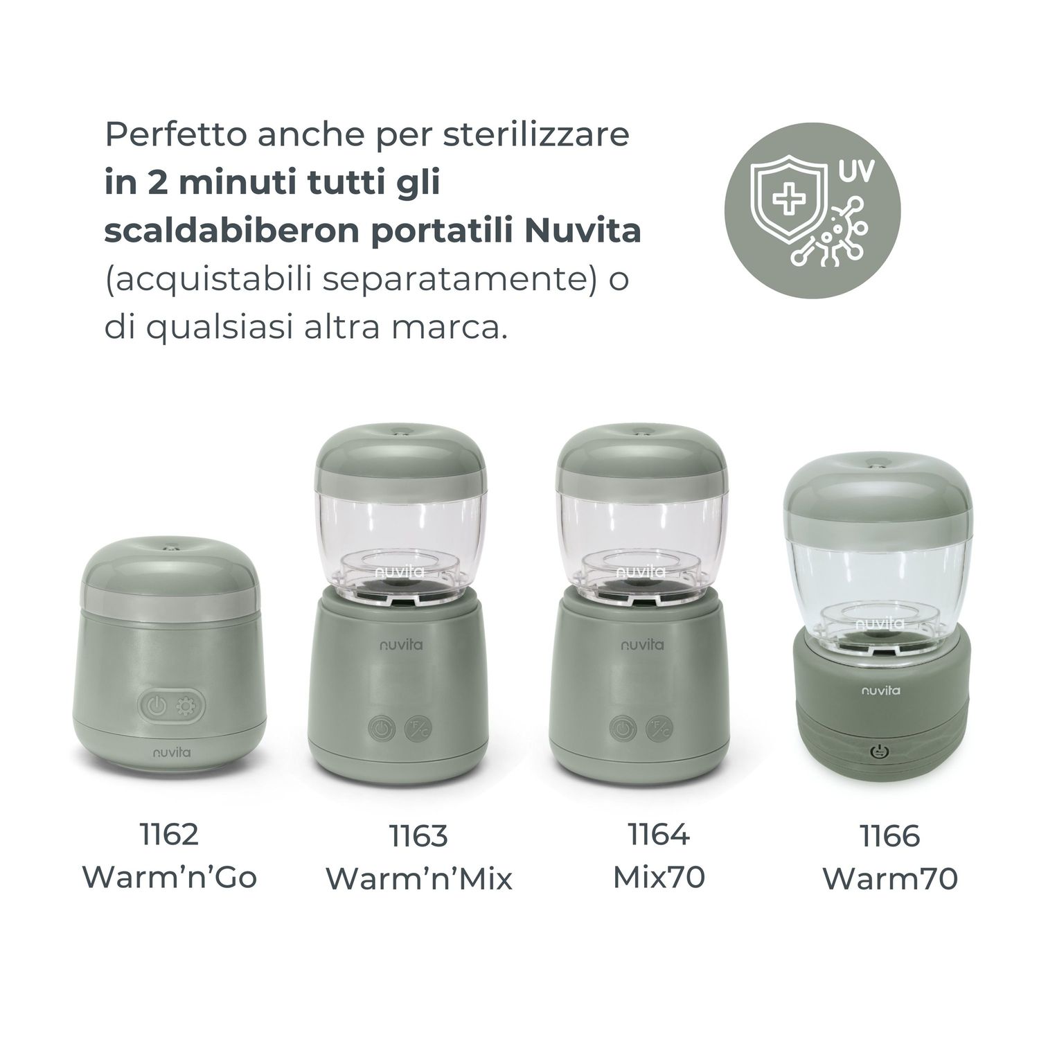 Sterilizzatore portatile mellyplus - 1556 - nuvita - Nuvita