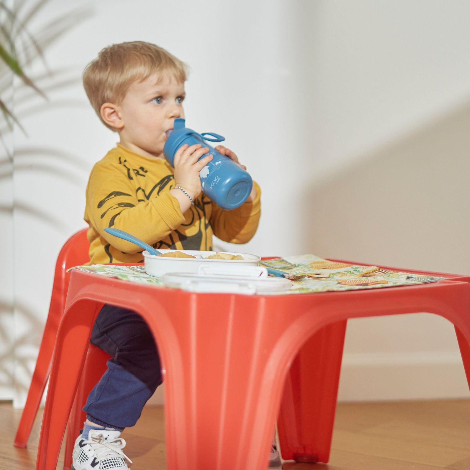 Borraccia bimbi termica in acciaio da 500ml - 4441 / powder blue - nuvita - Nuvita