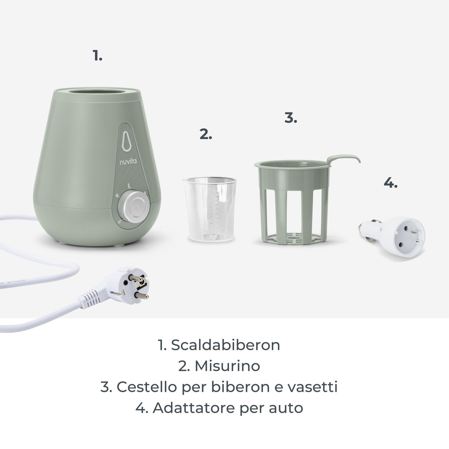 Scaldabiberon casa/auto - 1165 - nuvita - Nuvita