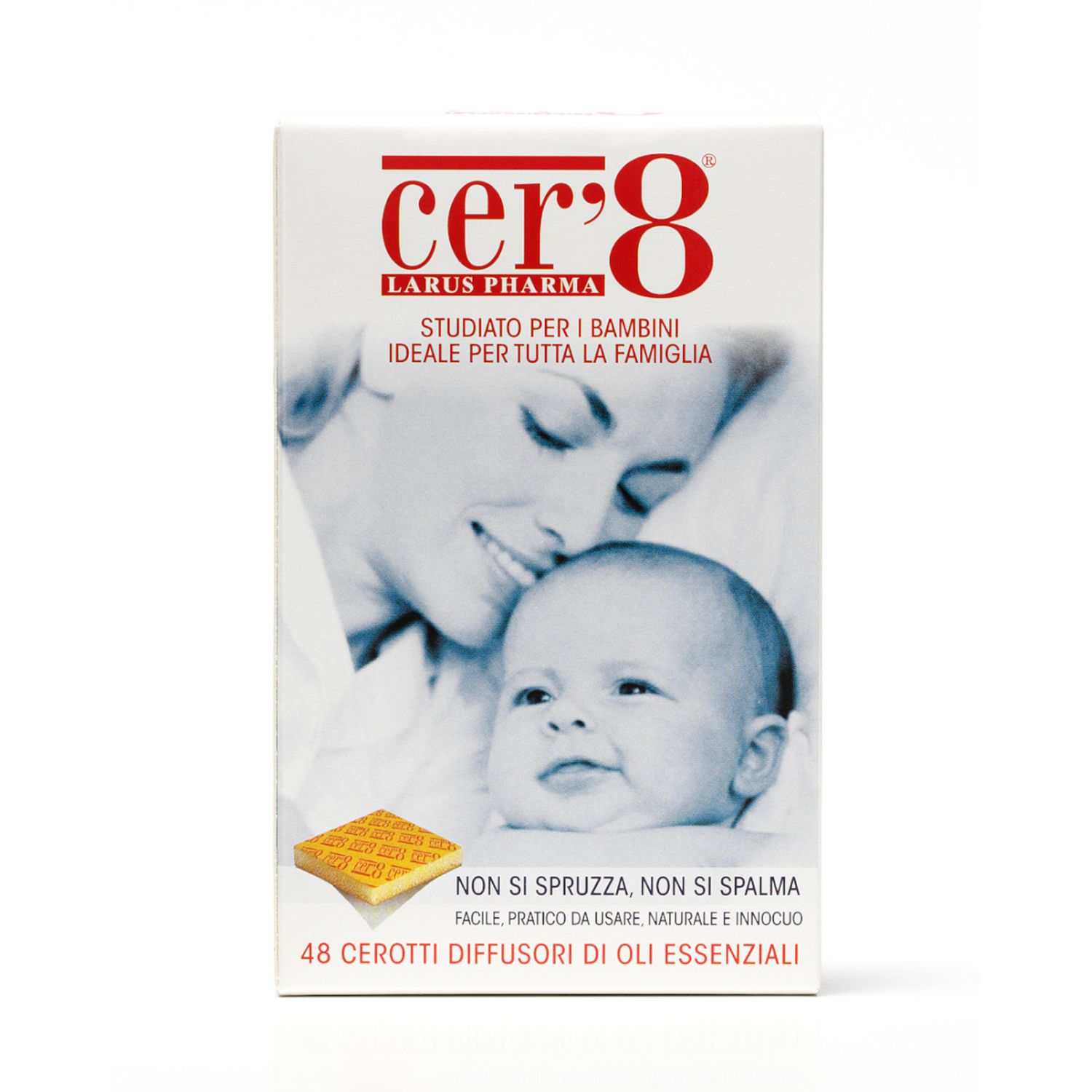 Antizanzare naturale cuscinetti diffusori 48 pezzi - cer'8 - CER'8