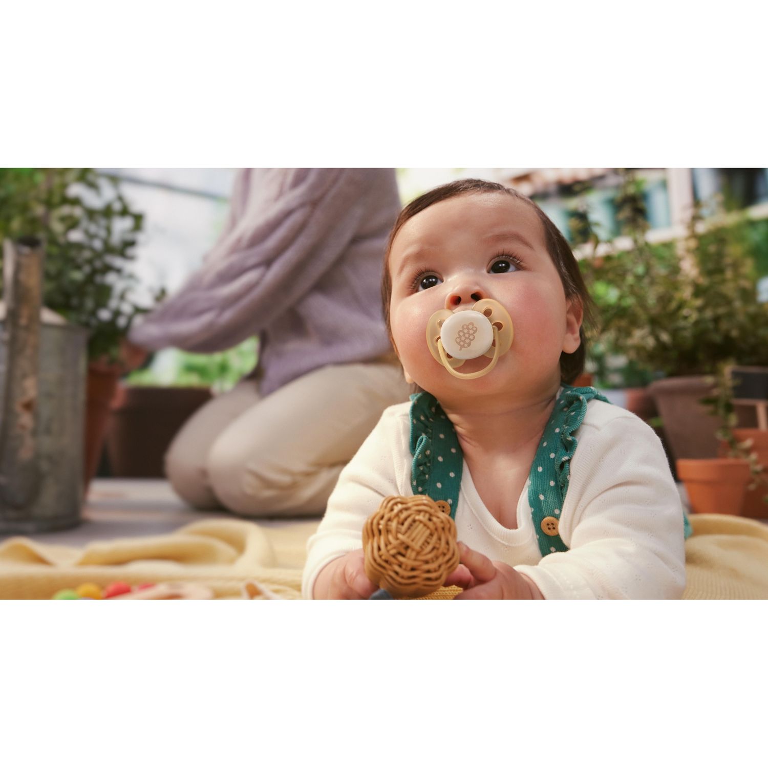 Succhietto ultra soft notte 0-6m cappuccio fluorescente no bpa per pelli sensibili - philips avent - Avent