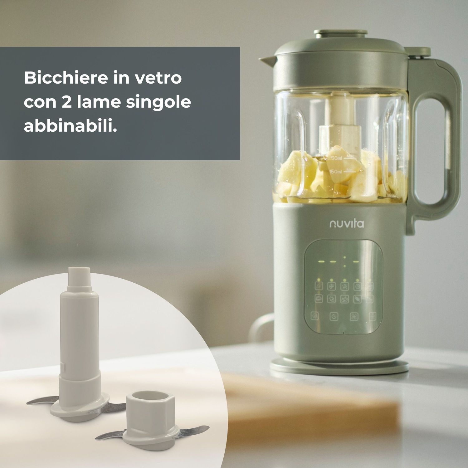 Cuocipappa multifunzione 7 in 1 magic pappa - 1967 - nuvita - Nuvita